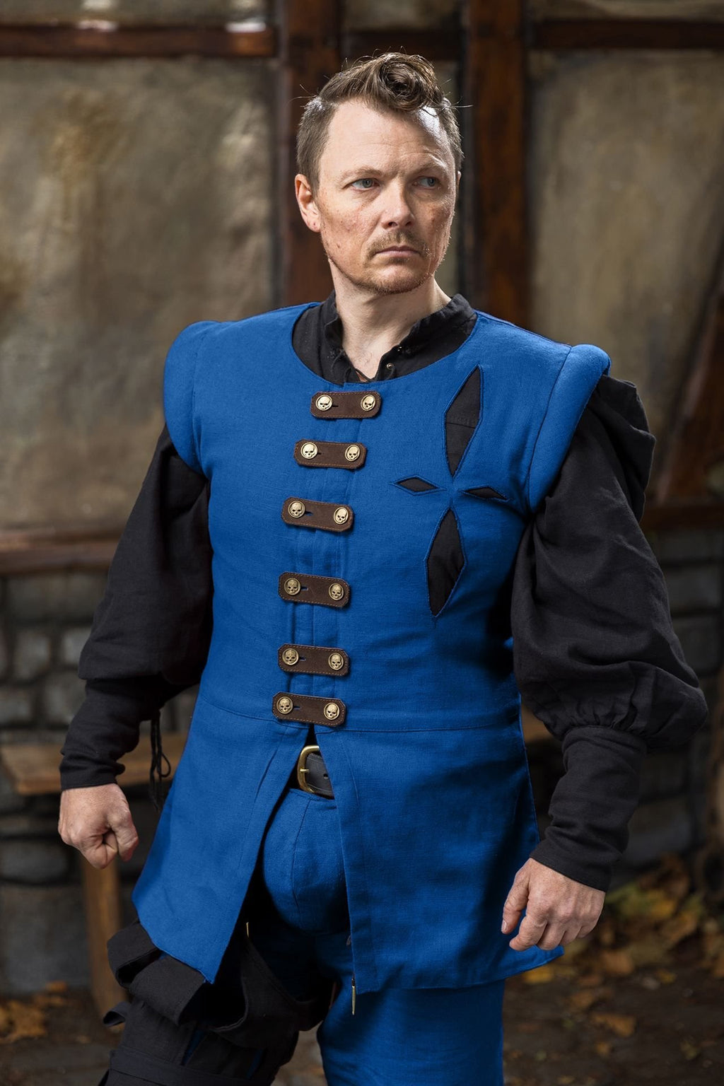 Warhammer Armoury Imperial Jerkin Type A Blue