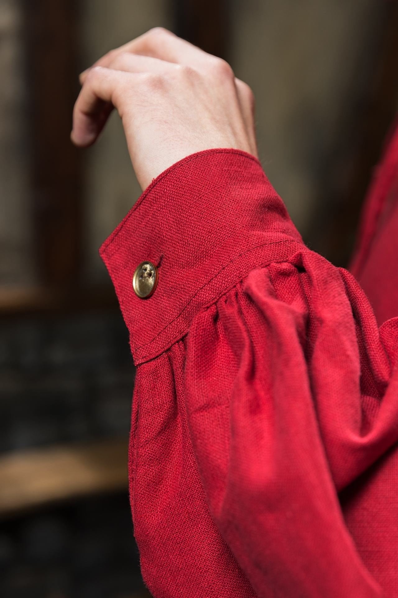 Warhammer Armoury Imperial Shirt Type A Dark Red