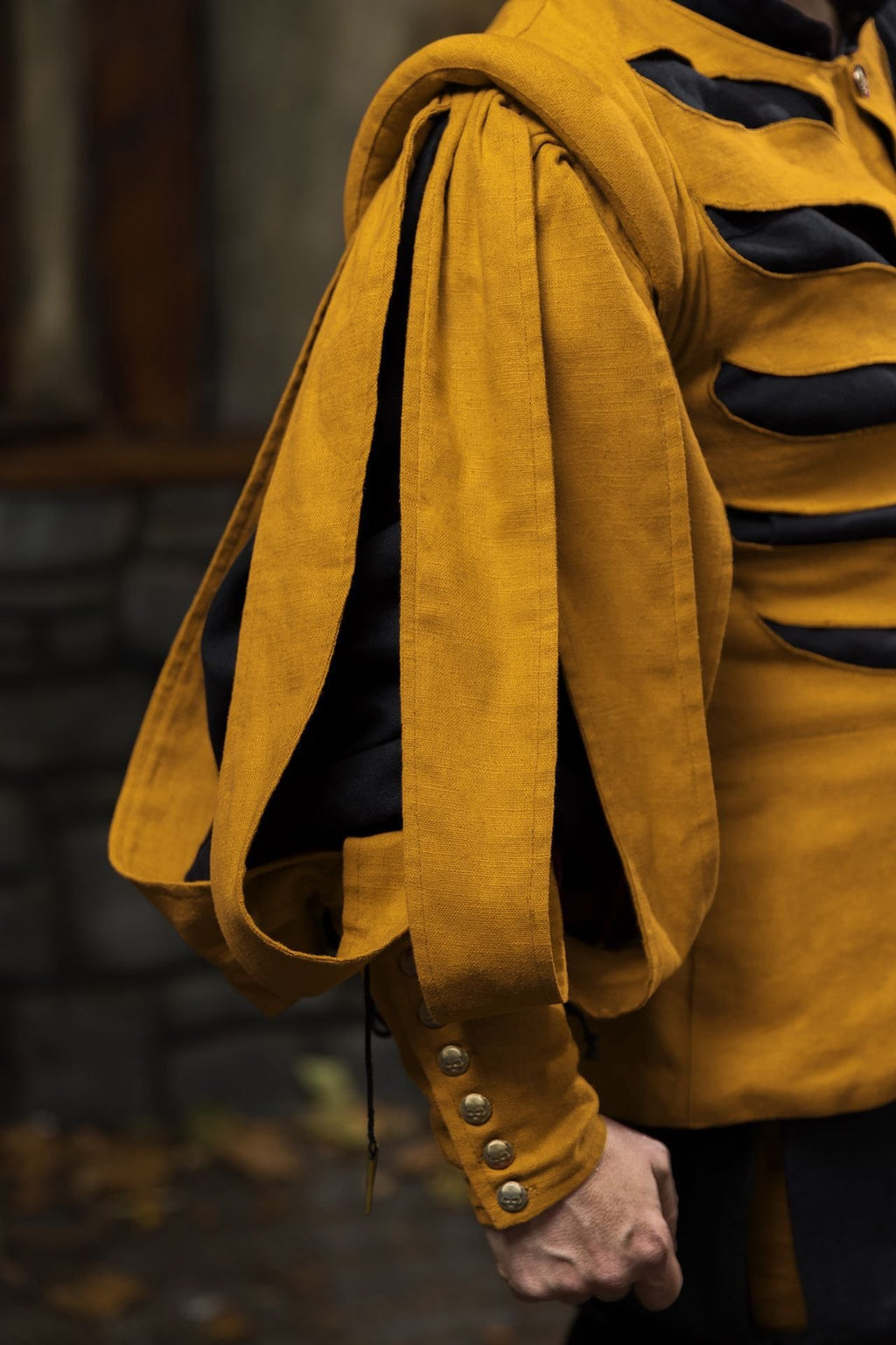 Warhammer Rüstkammer Imperialer Ärmel Typ C Gelb