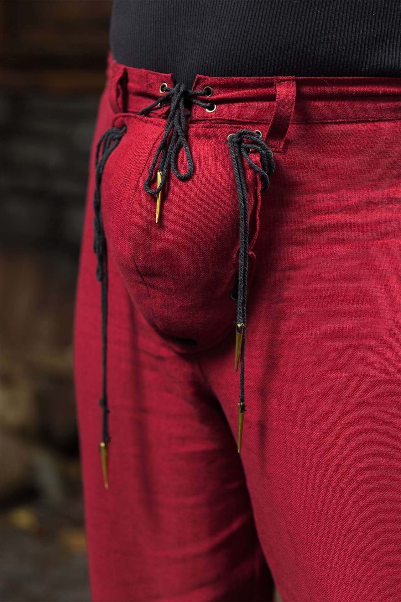 Warhammer Armoury Imperial Trousers Type C Dark Red