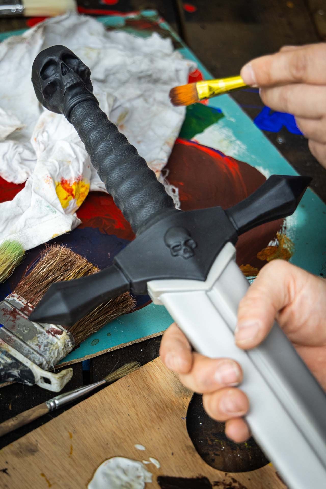 Warhammer Armoury Vanguard Blade Foam Imperial Arming Sword Unpainted