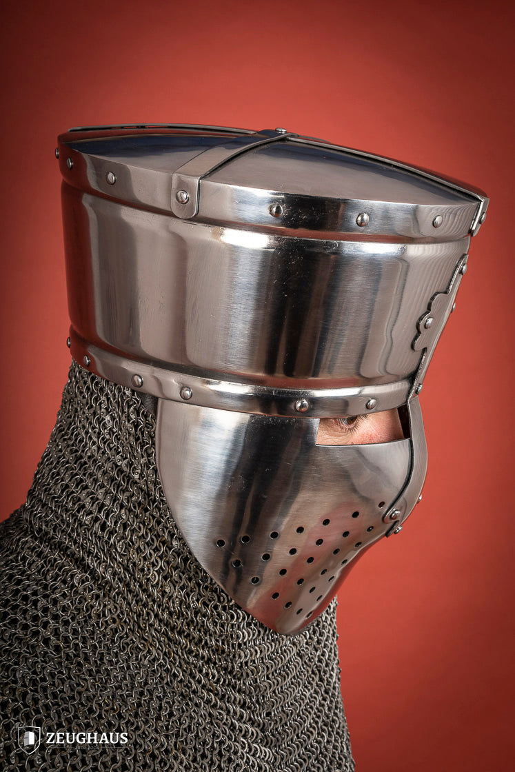 Early Pot Helmet 1,6mm Polished