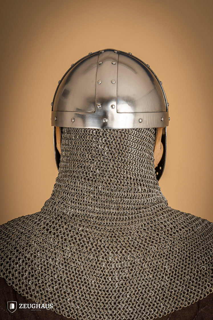 Spangenhelm with Facial 2mm Polished