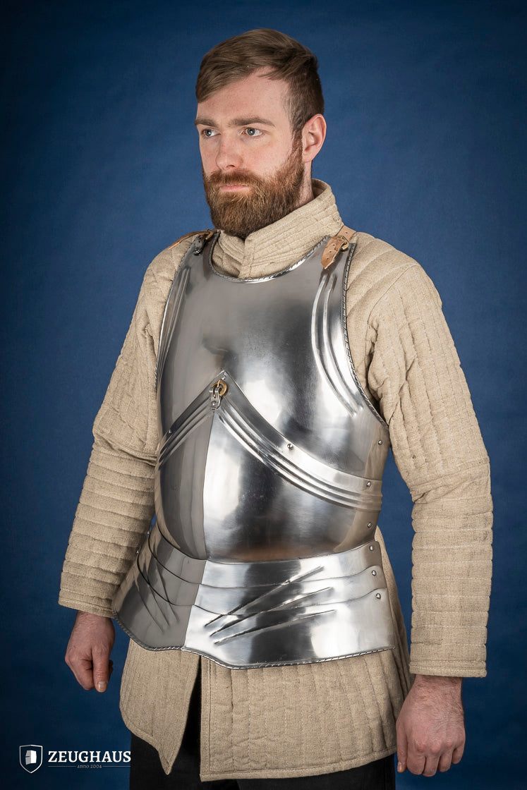 German Breastplate 15th Cent. 1,2mm Polished