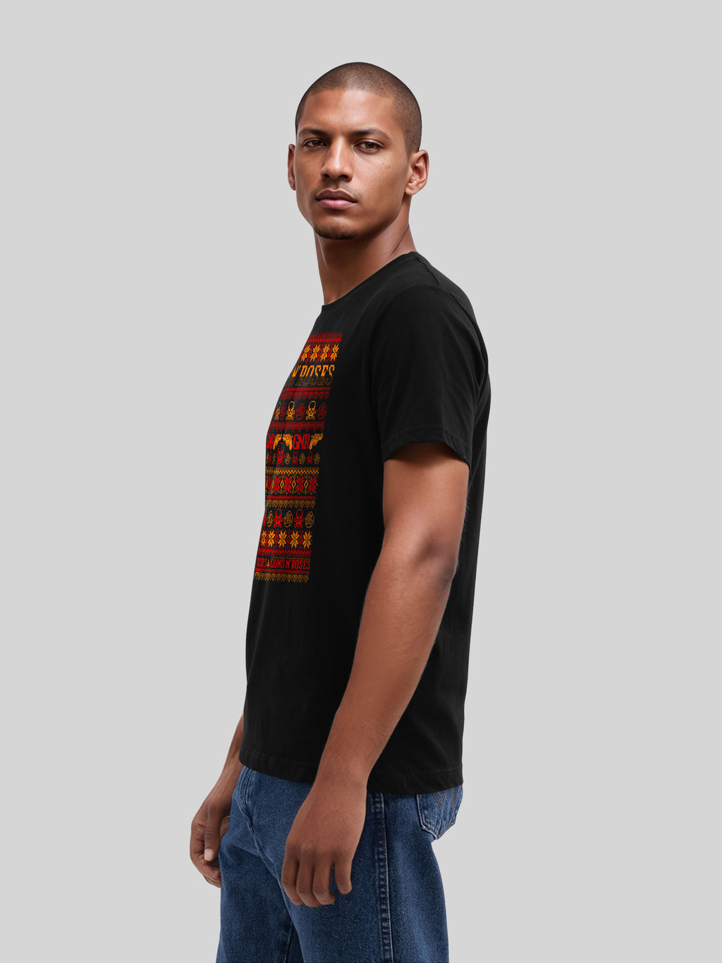 Guns And Roses Herren T-Shirt Weihnachten