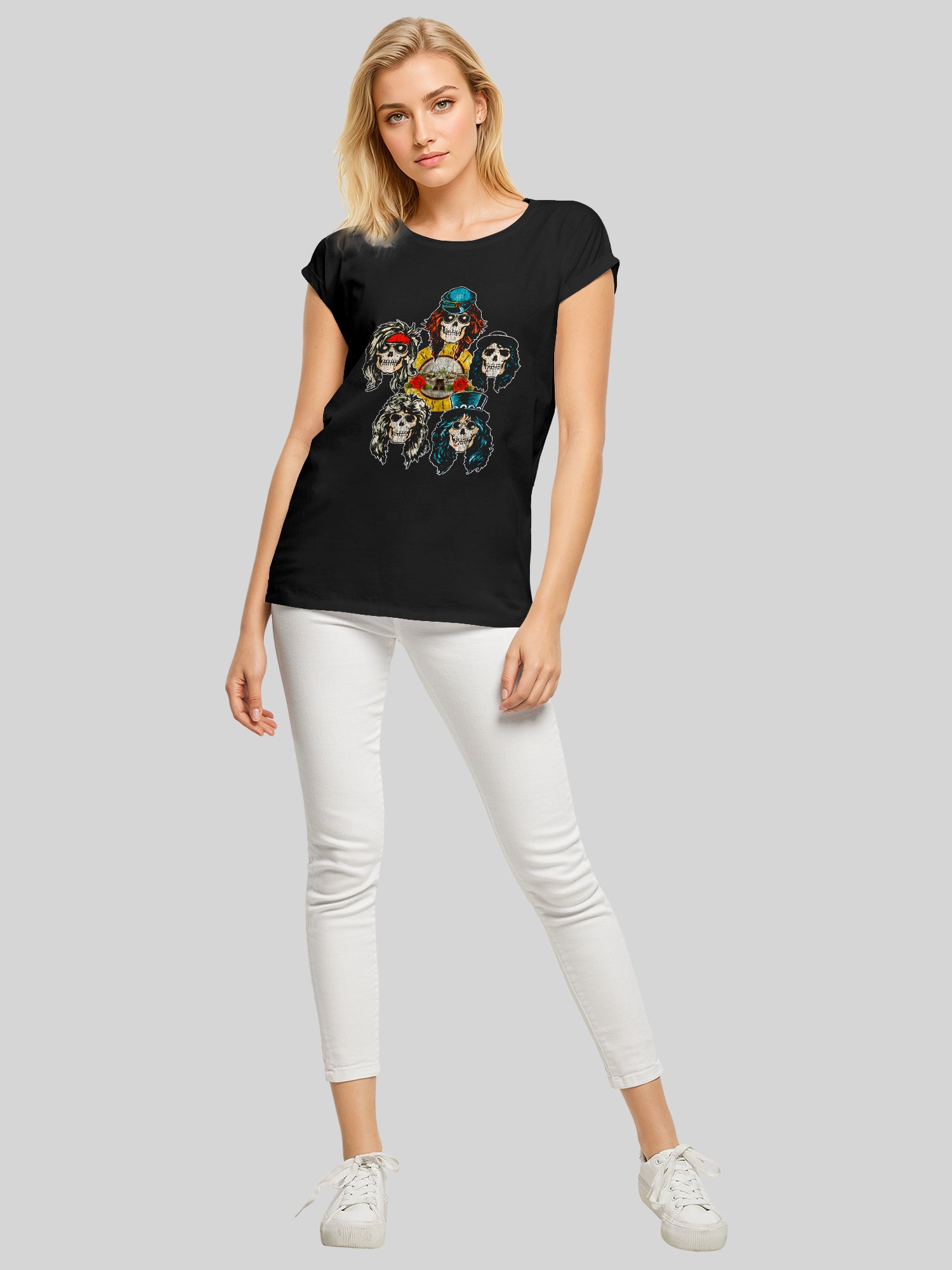 Guns N' Roses Vintage Heads Damen T-Shirt