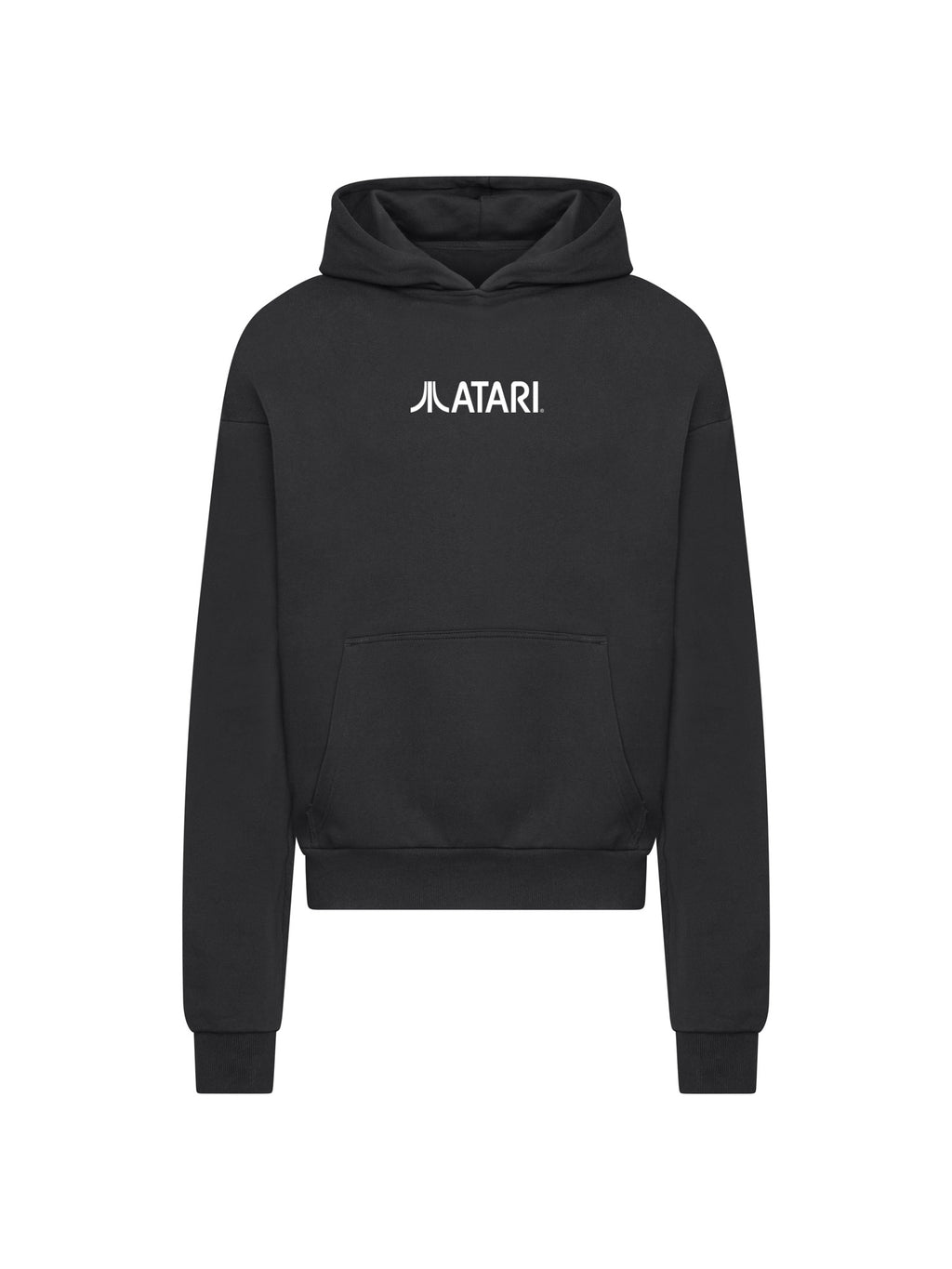 ATARI GAMES LOGO WHITE RETRO GAMING HORIZONTAL ET ASTARI ASTEROIDS COUVERTURE À SWEURS HOODY