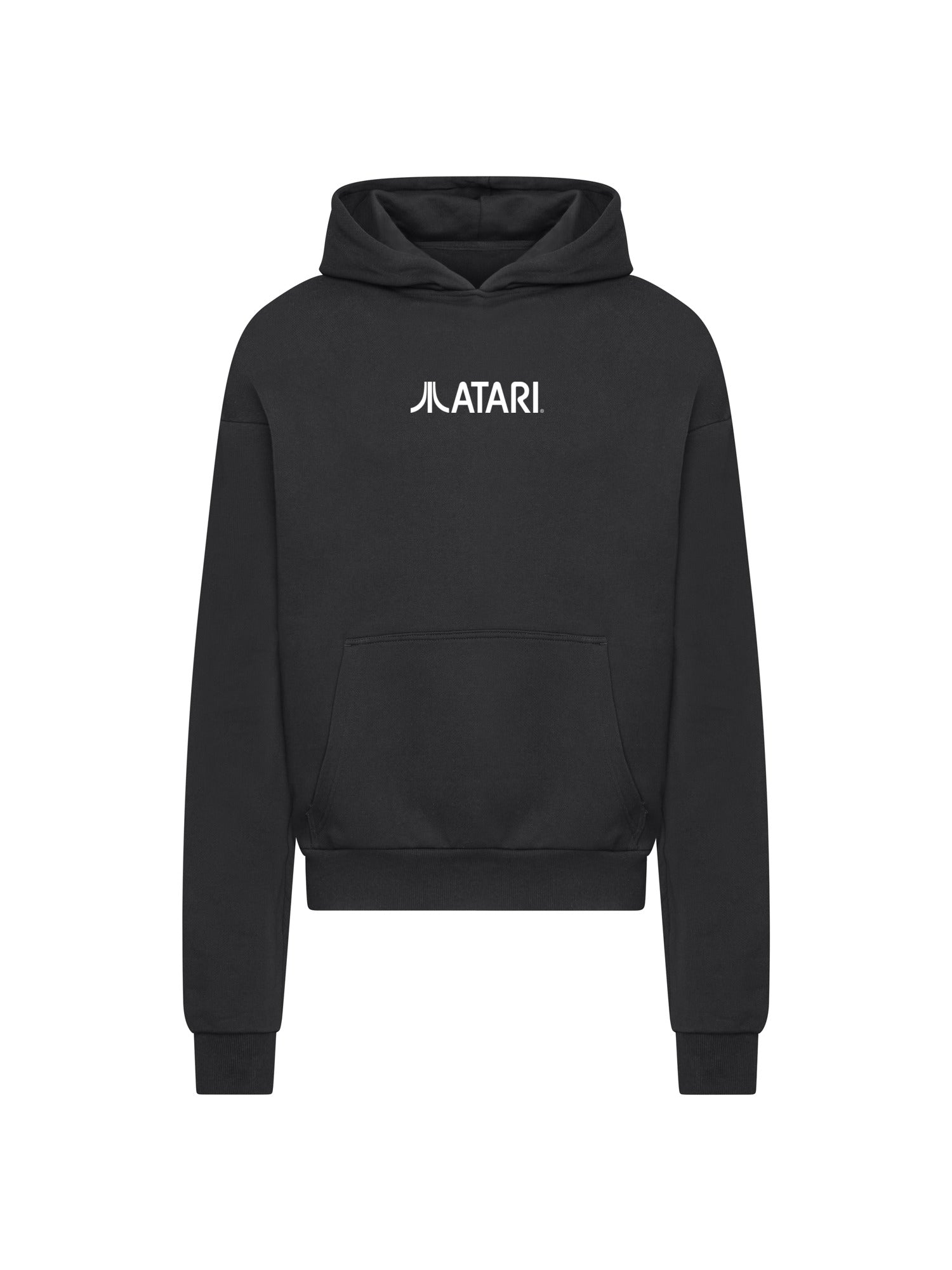 ATARI GAMES LOGO WHITE RETRO GAMING HORIZONTAL ET ASTARI ASTEROIDS COUVERTURE À SWEURS HOODY