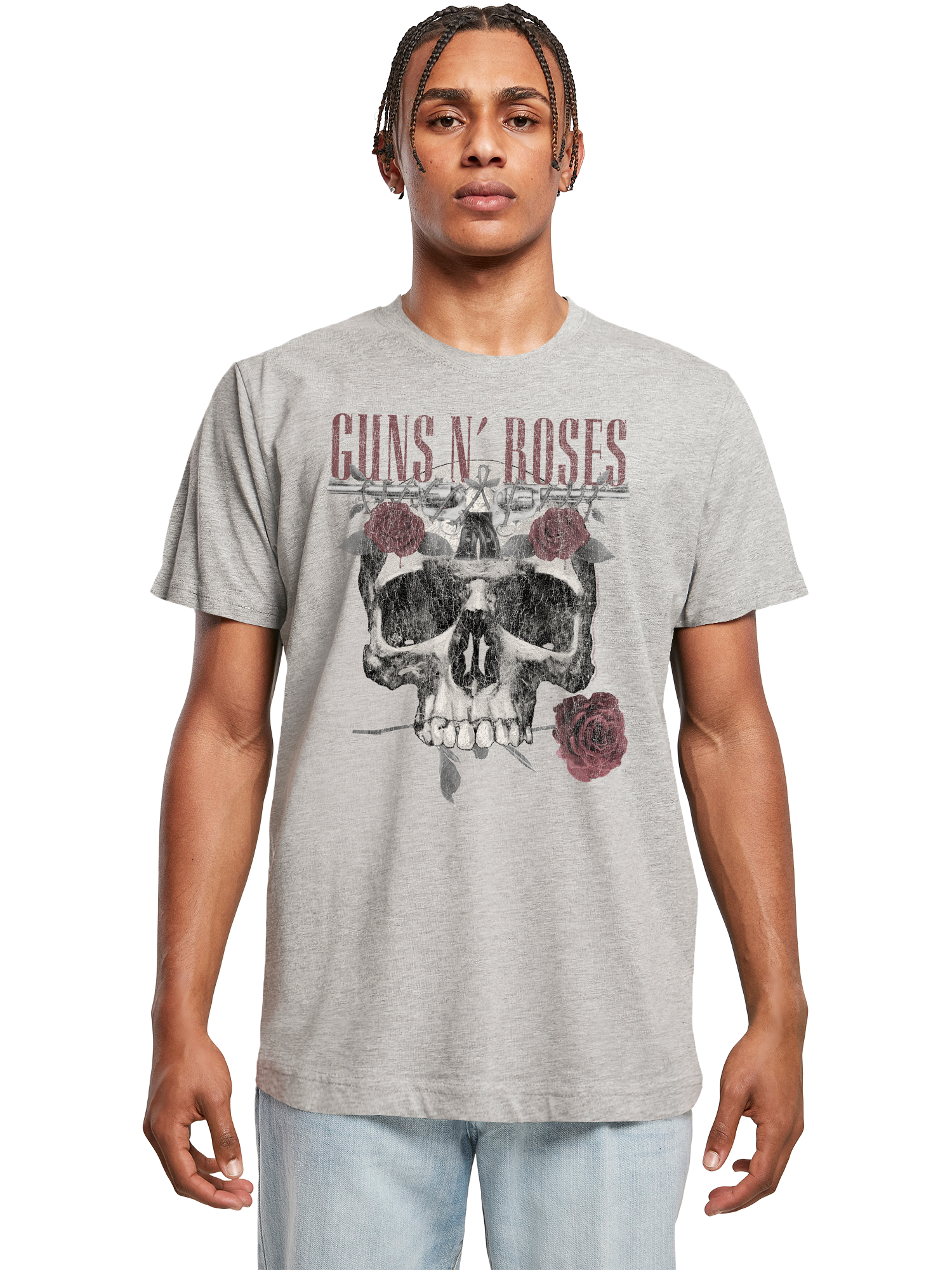 Guns N' Roses Rosen Totenkopf T-Shirt