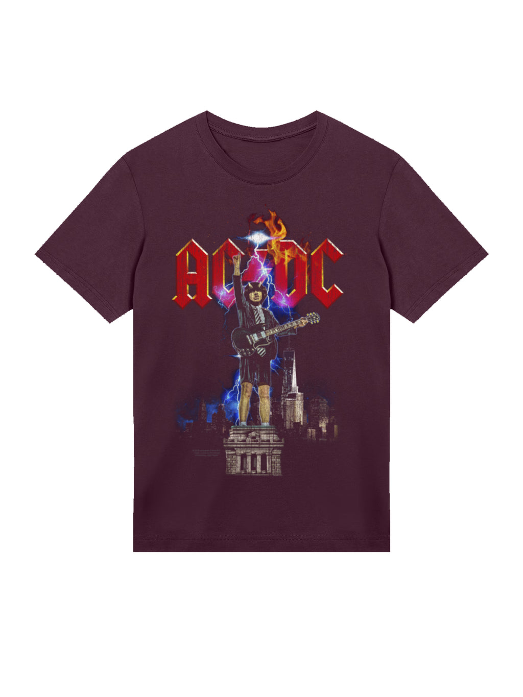 AC/DC Angus NYC Lightning Men's Organic T-Shirt