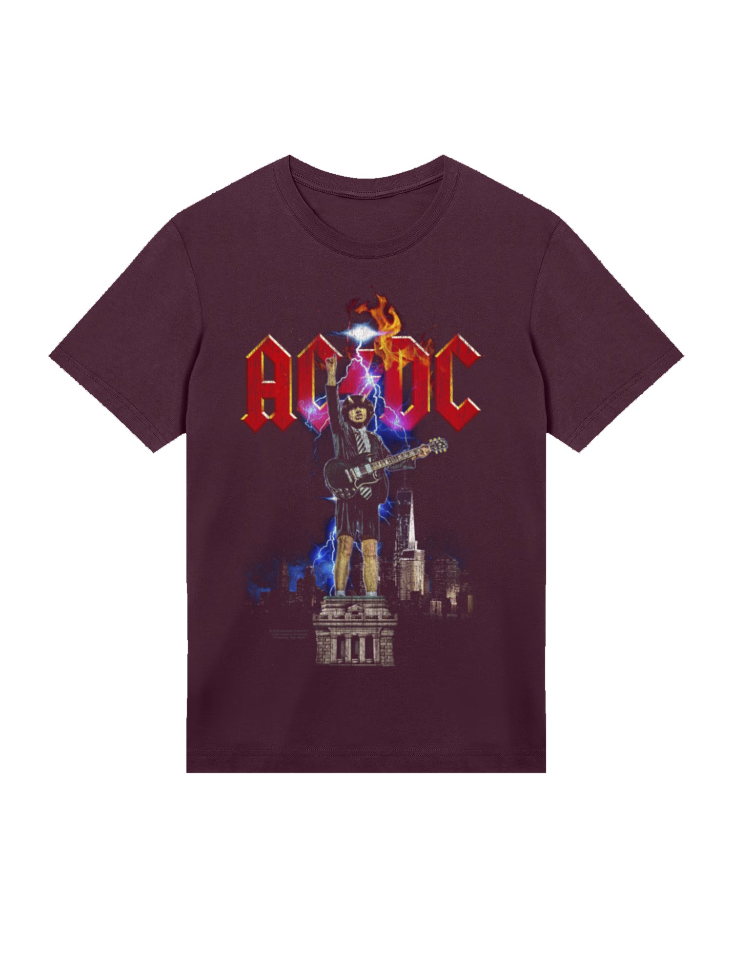 AC/DC Angus NYC Lightning Men's Organic T-Shirt