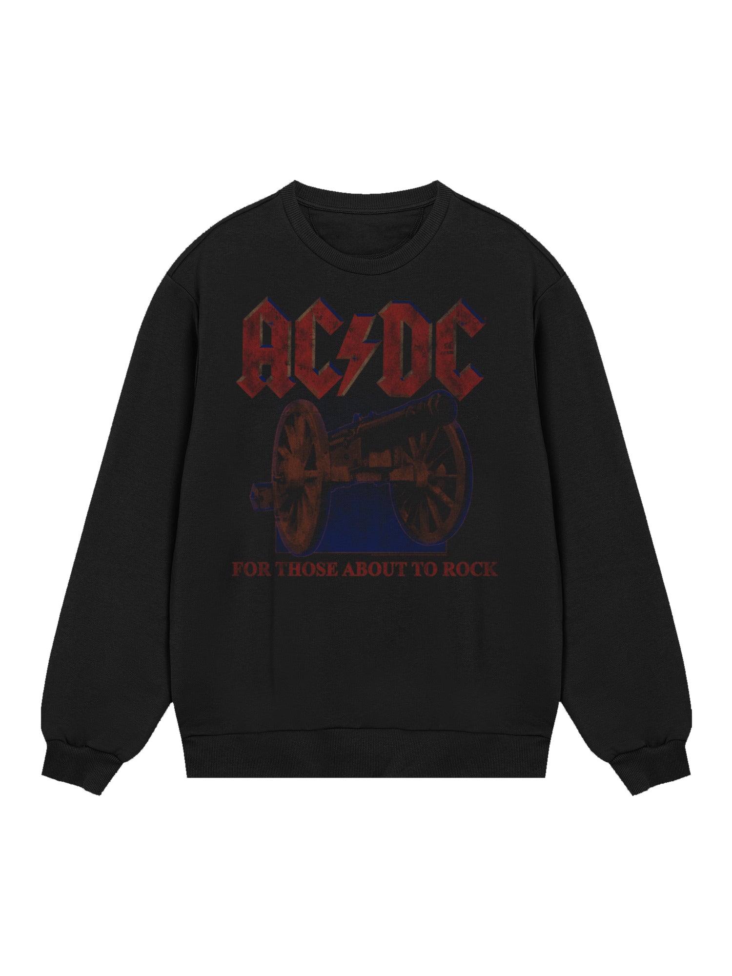 AC/DC For Those About To Rock Canon Men's Organic Sweatshirt