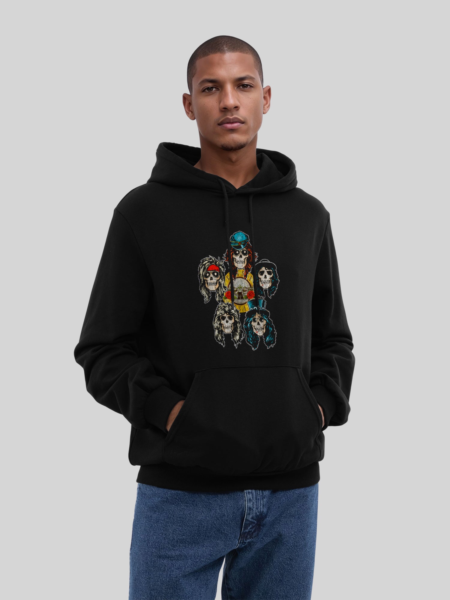 Guns N' Roses Vintage Heads Herren Kapuzenpullover