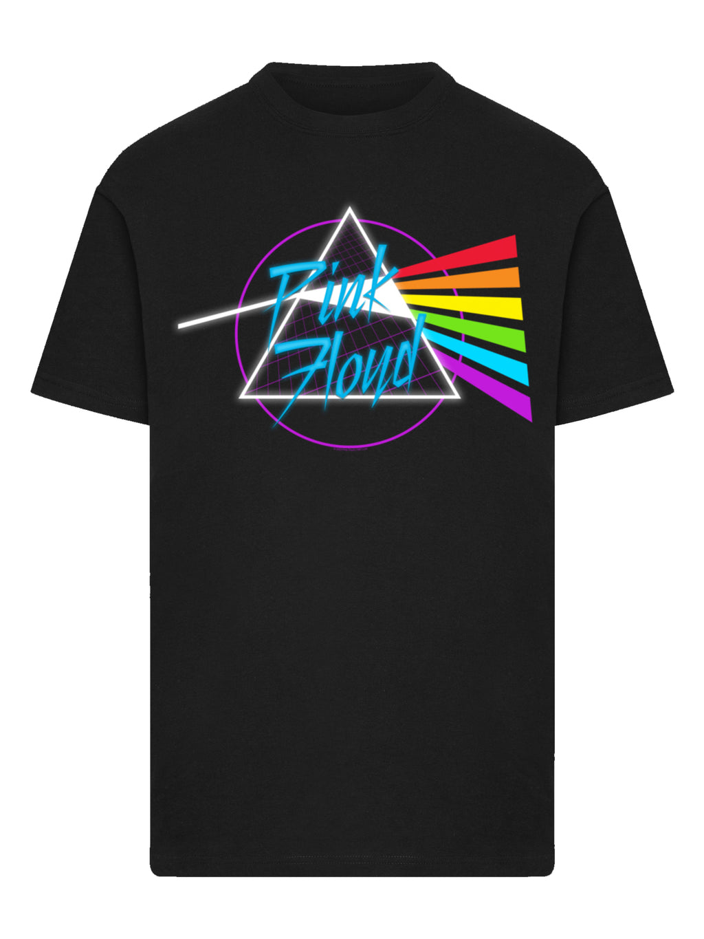 Camiseta Red Floyd Neon Dark Camiseta redonda