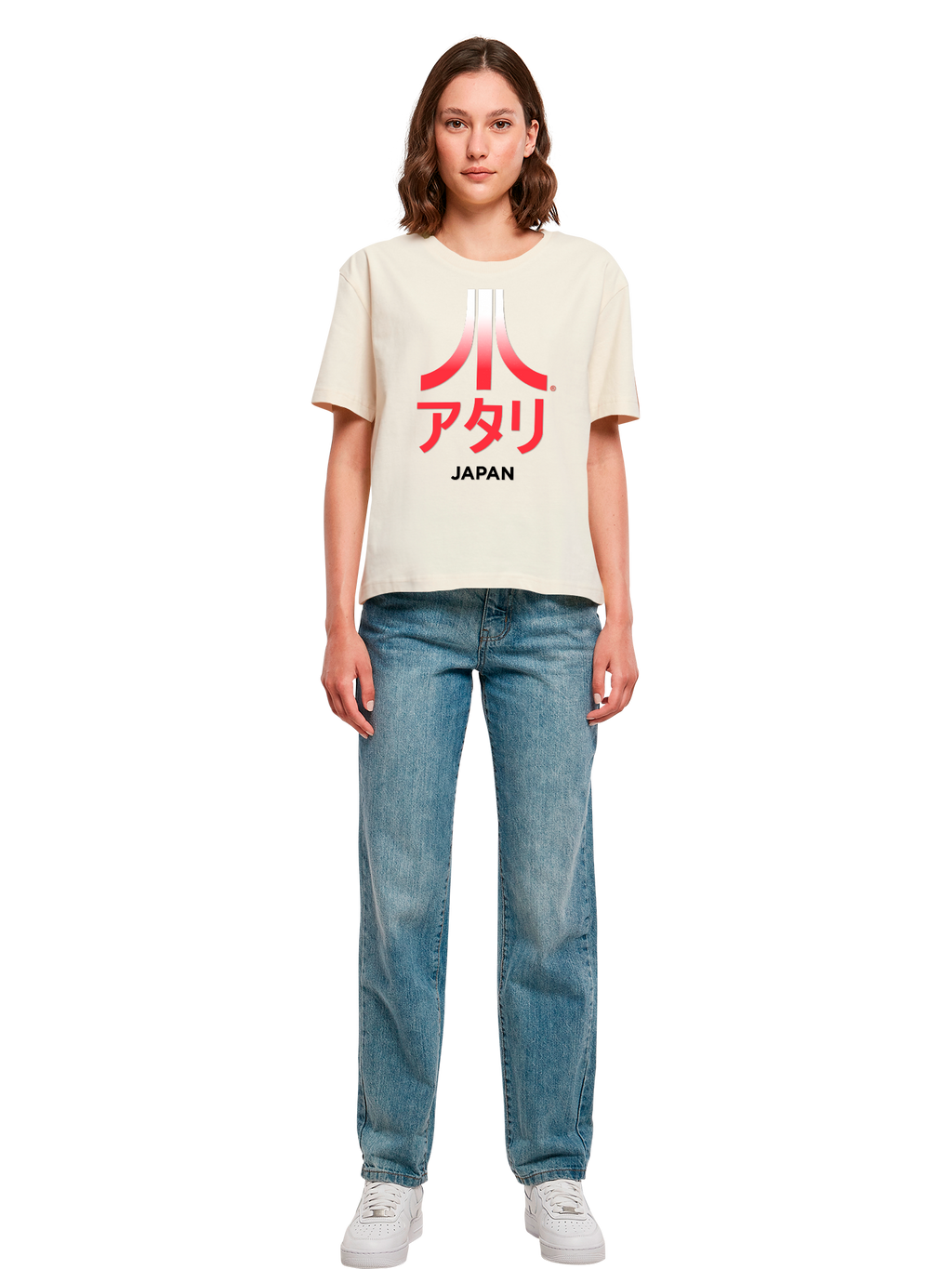 Atari Japan Retro Arcade Spiele Damen Alltags-T-Shirt