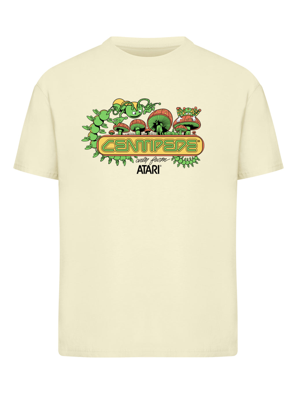 Centipede Atari Retro Gaming Art Damen Alltags-T-Shirt