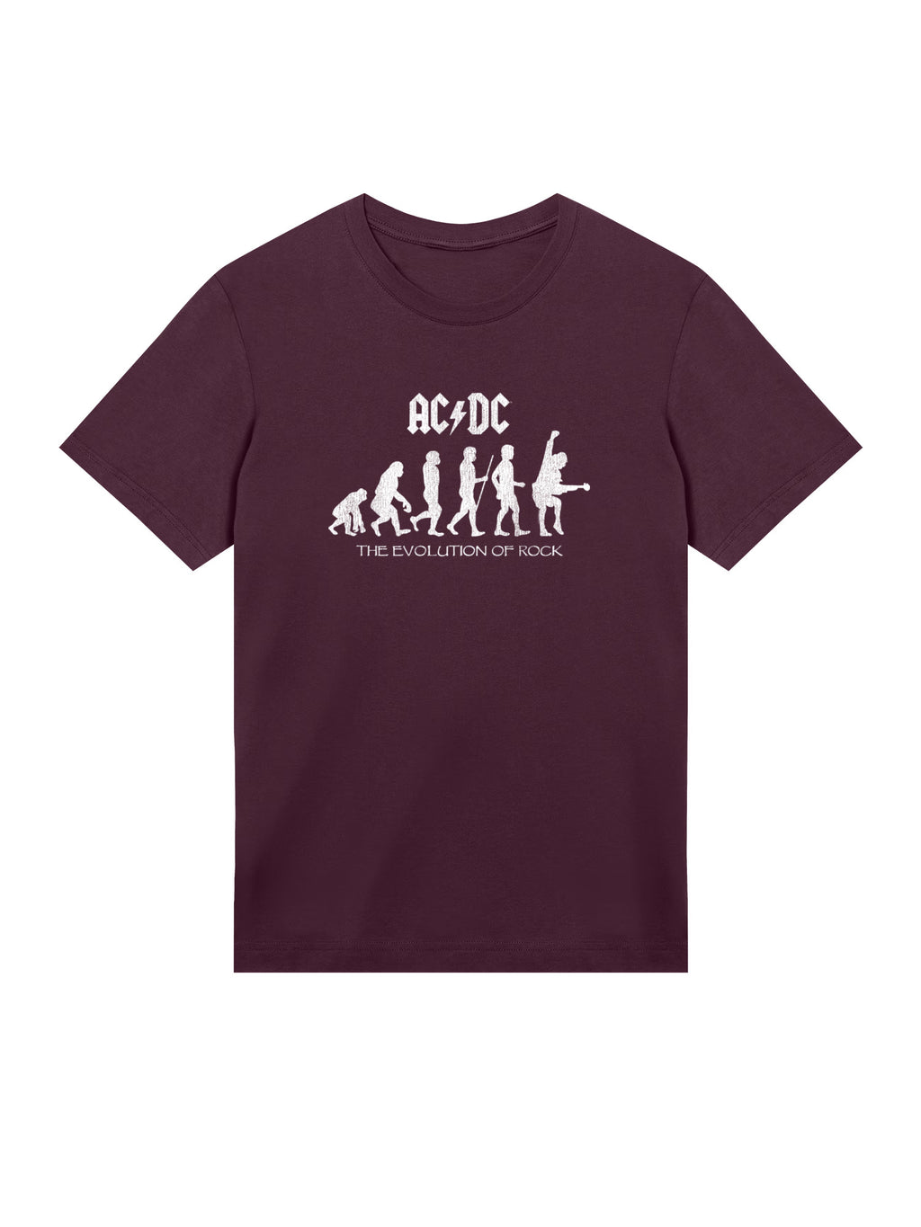 AC/DC Evolution Of Rock Organic T-Shirt