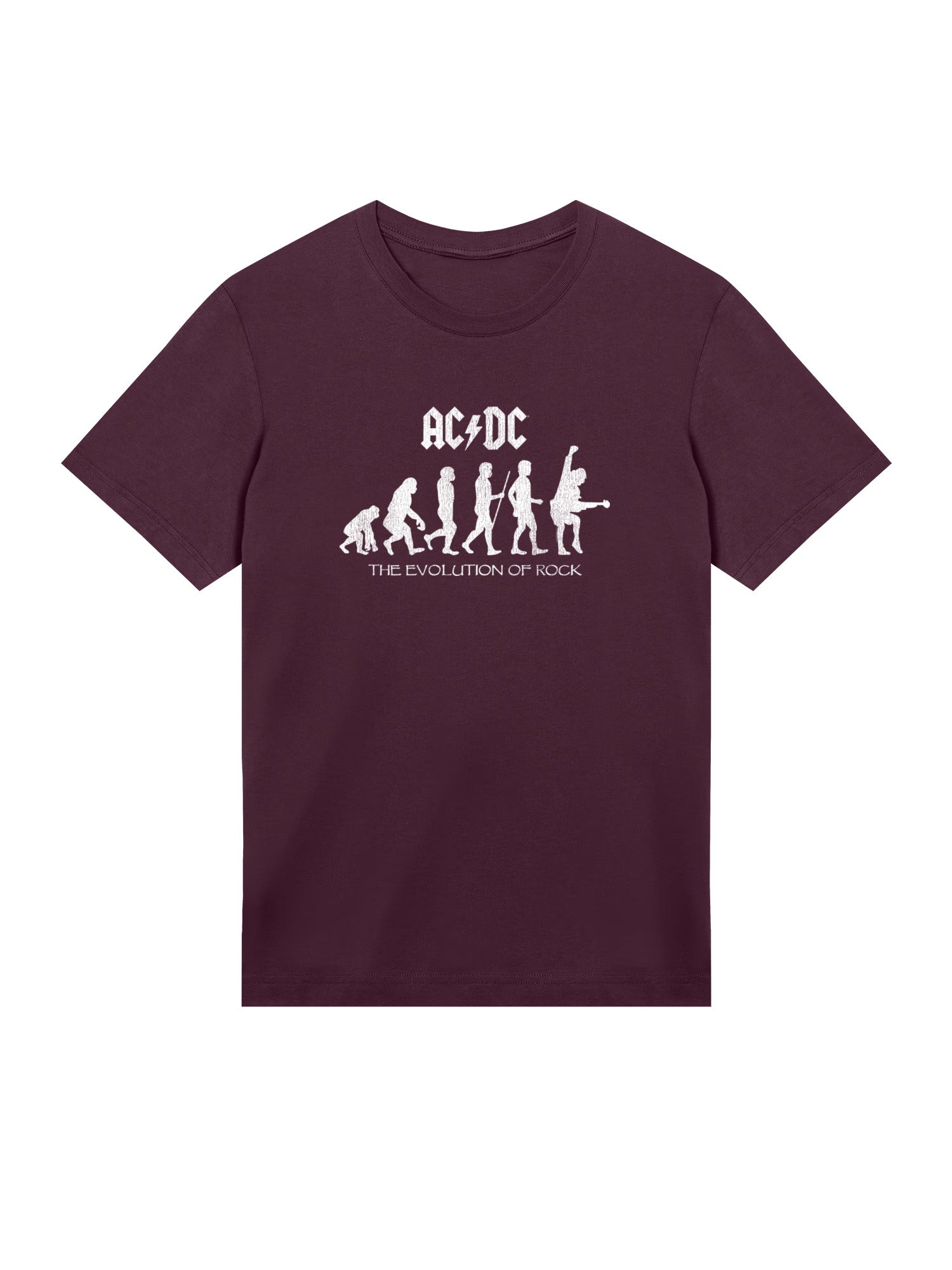 AC/DC Evolution Of Rock Organic T-Shirt