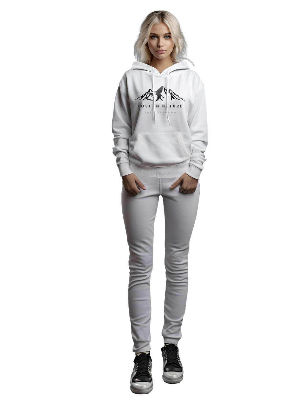 Perdida en la naturaleza Heavy Hoodie