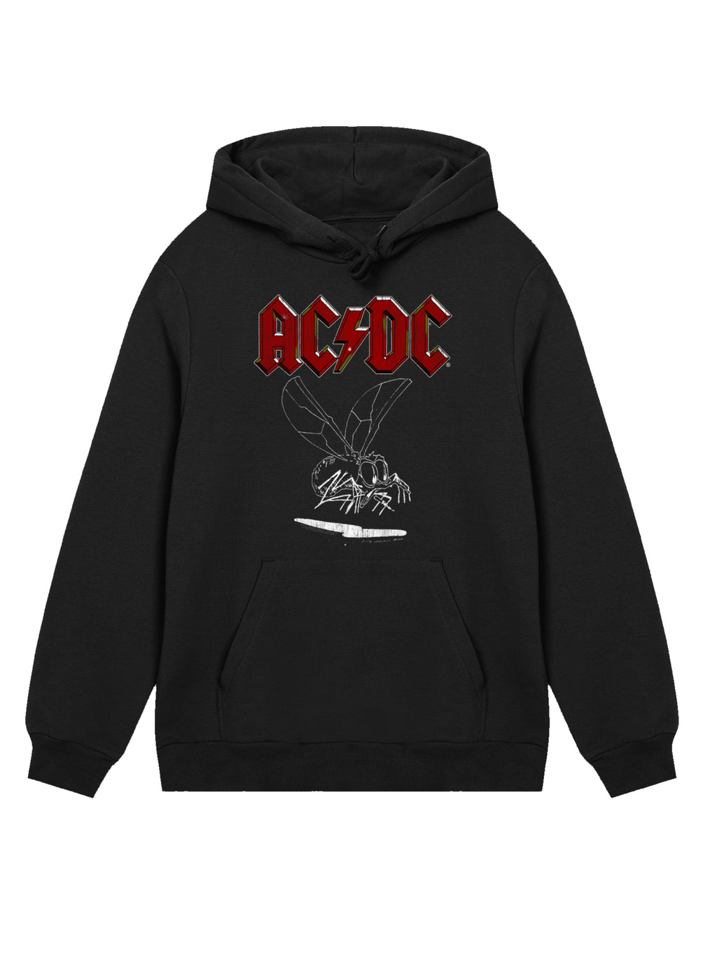 AC/DC Fly On The Wall 1985 Men's Organic Hoodie