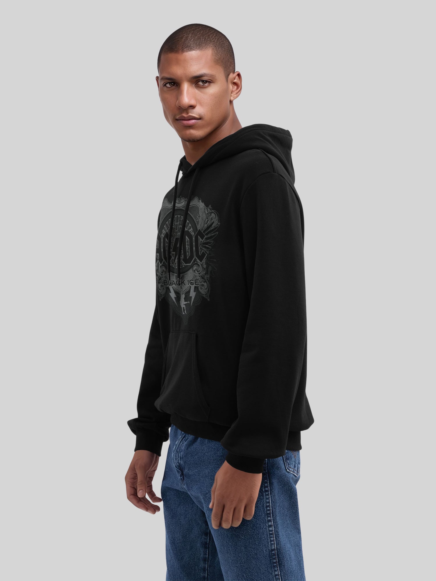 ACDC Black Ice Herren Hoodie