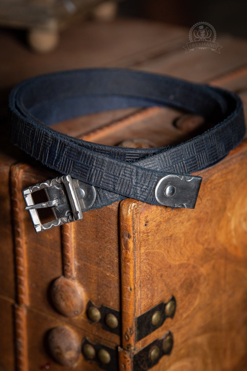 Decorated Belt Anselm Blue