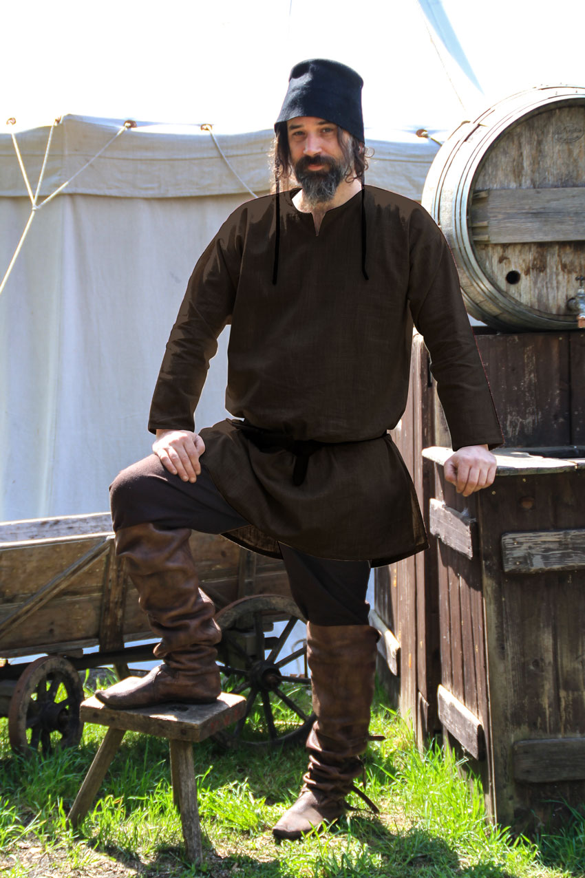 Túnica Avena Marrón