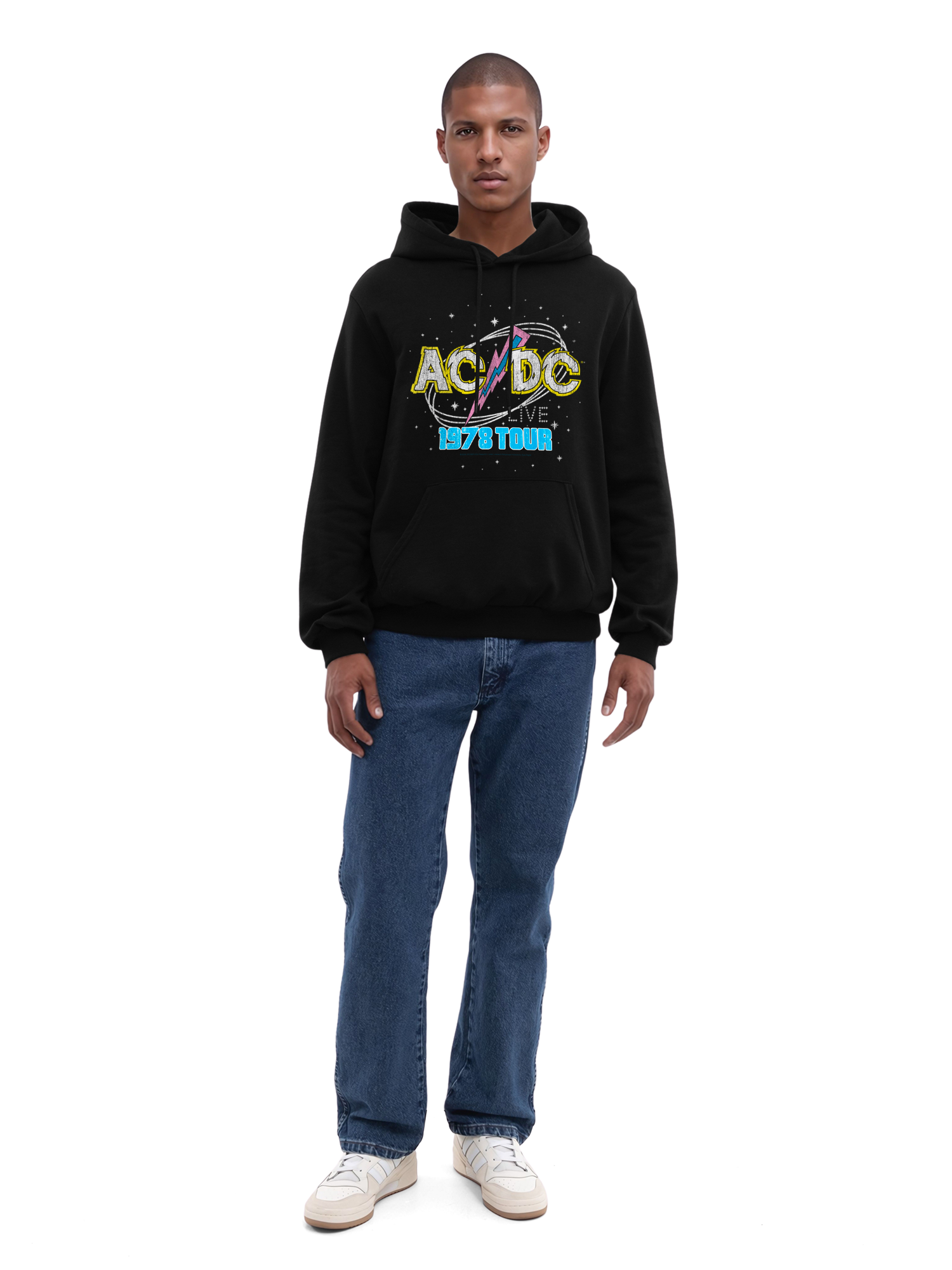 ACDC 1981 Live Tour Herren Hoodie