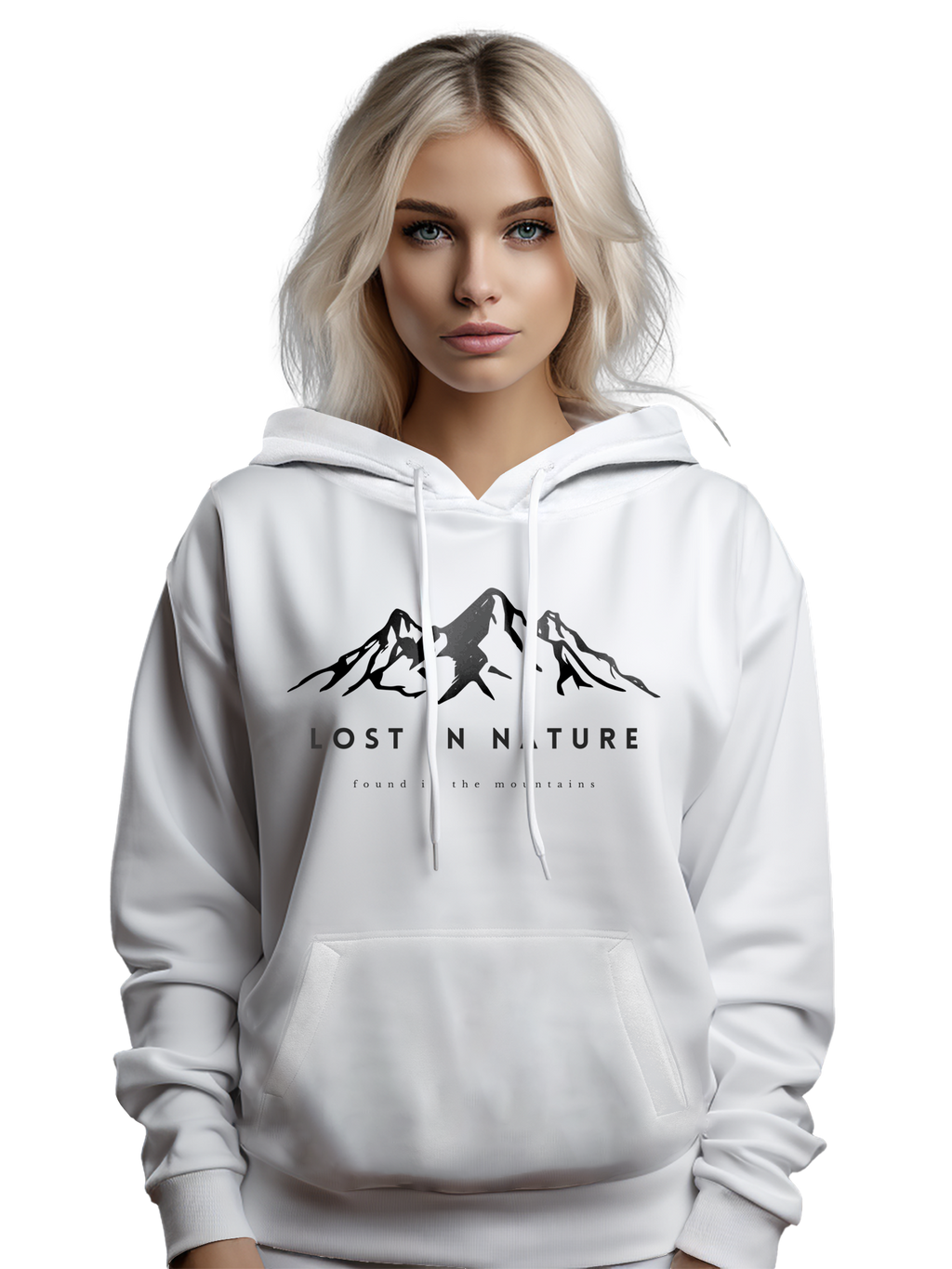 Perdida en la naturaleza Heavy Hoodie