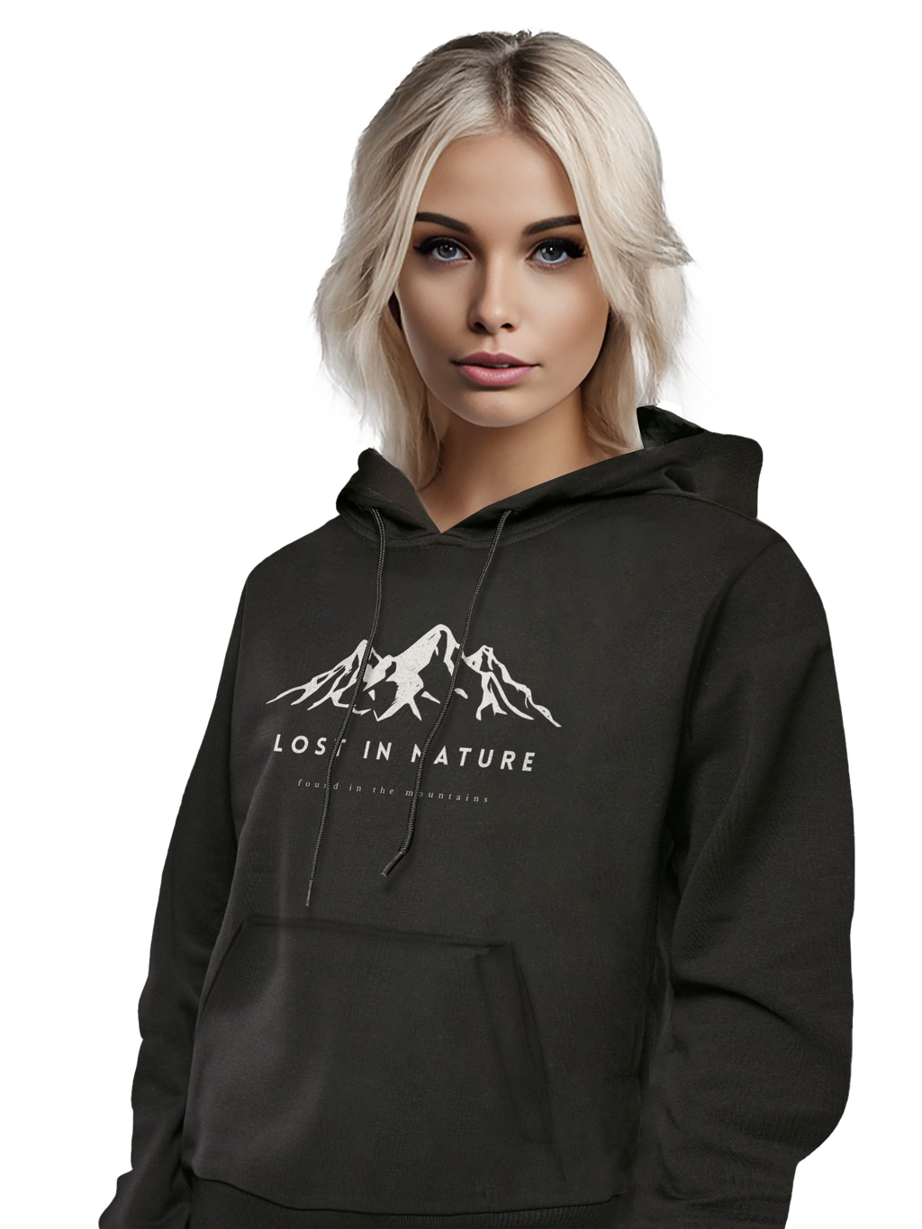 Perdida en la naturaleza Heavy Hoodie