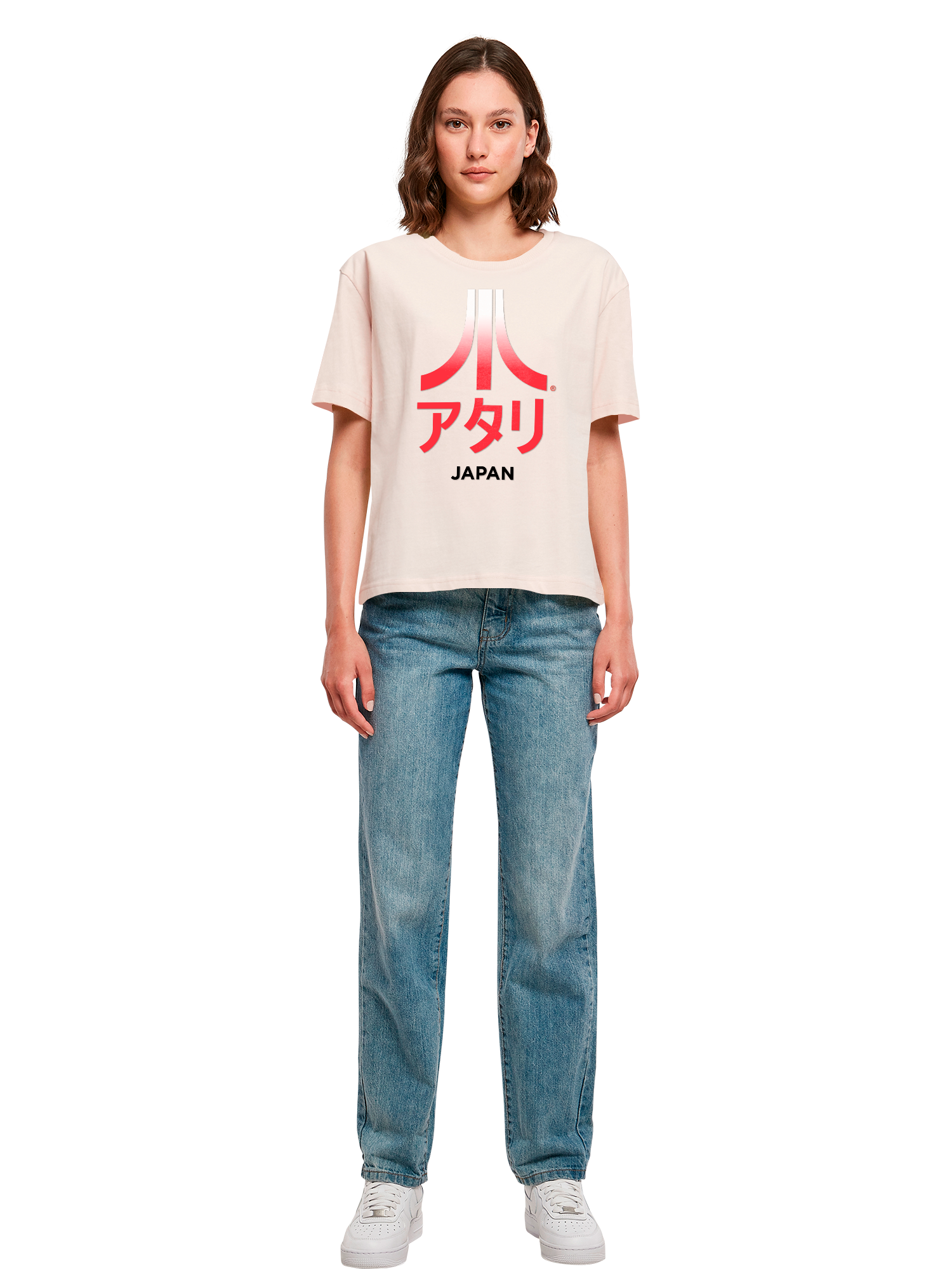 Atari Japan Retro Arcade Spiele Damen Alltags-T-Shirt