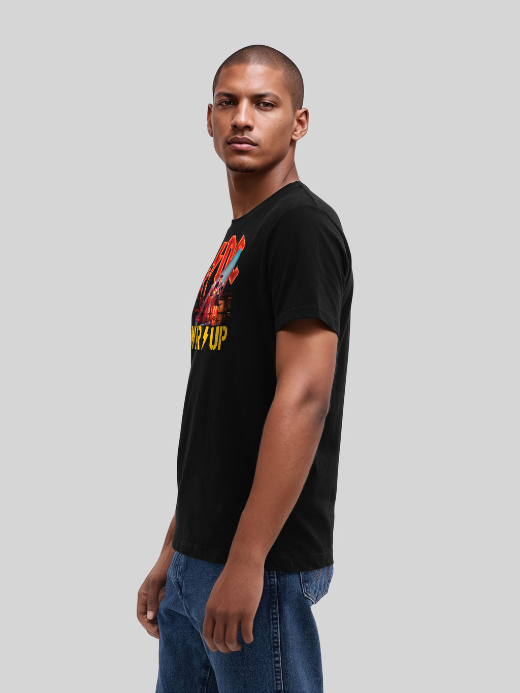 ACDC PWRUP Bühnenlichter Herren T-Shirt