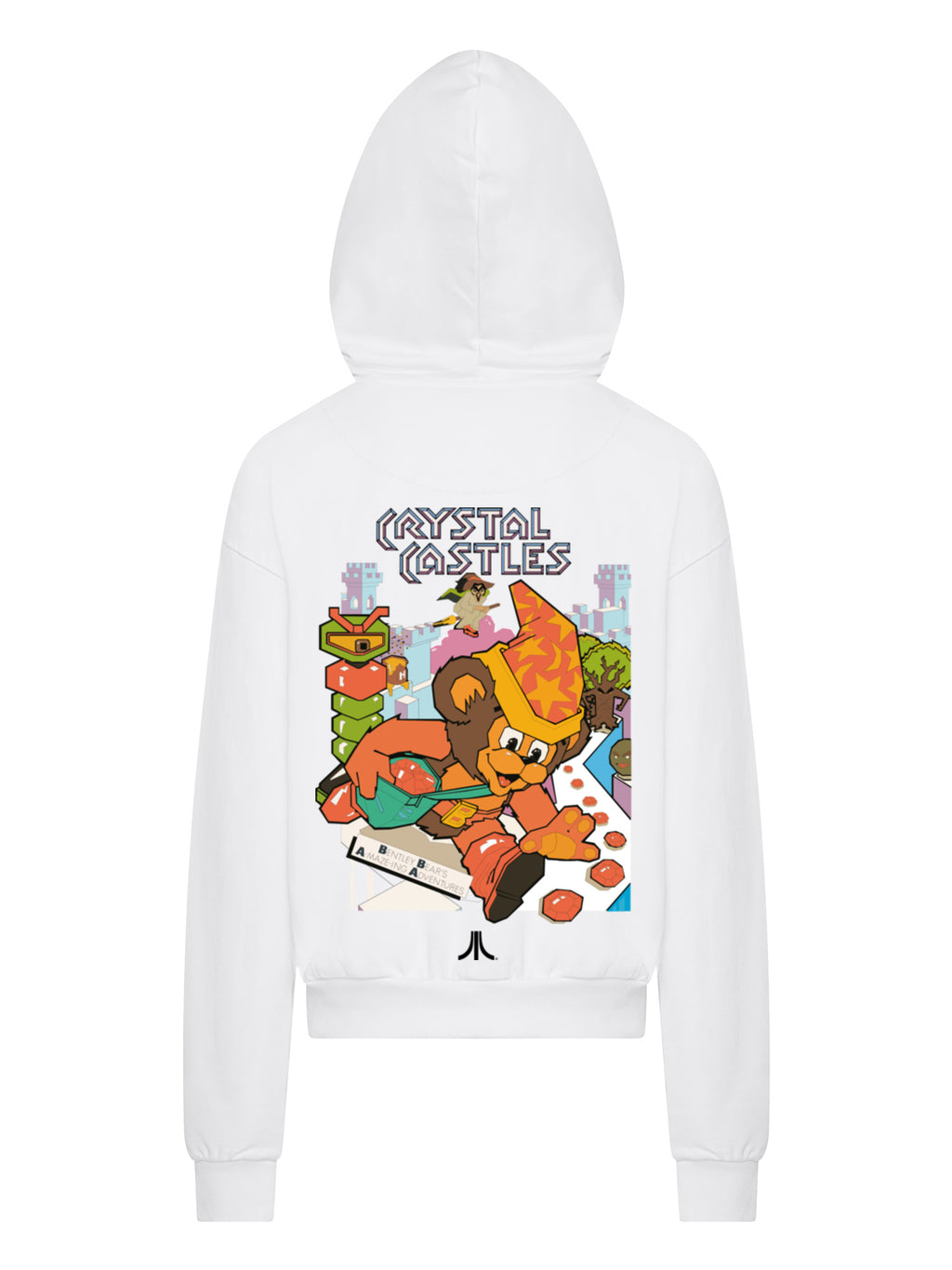 Atari Crystal Castles Retro Gaming y Atari Crystal Castles Bear con sudadera con capucha ultra pesada