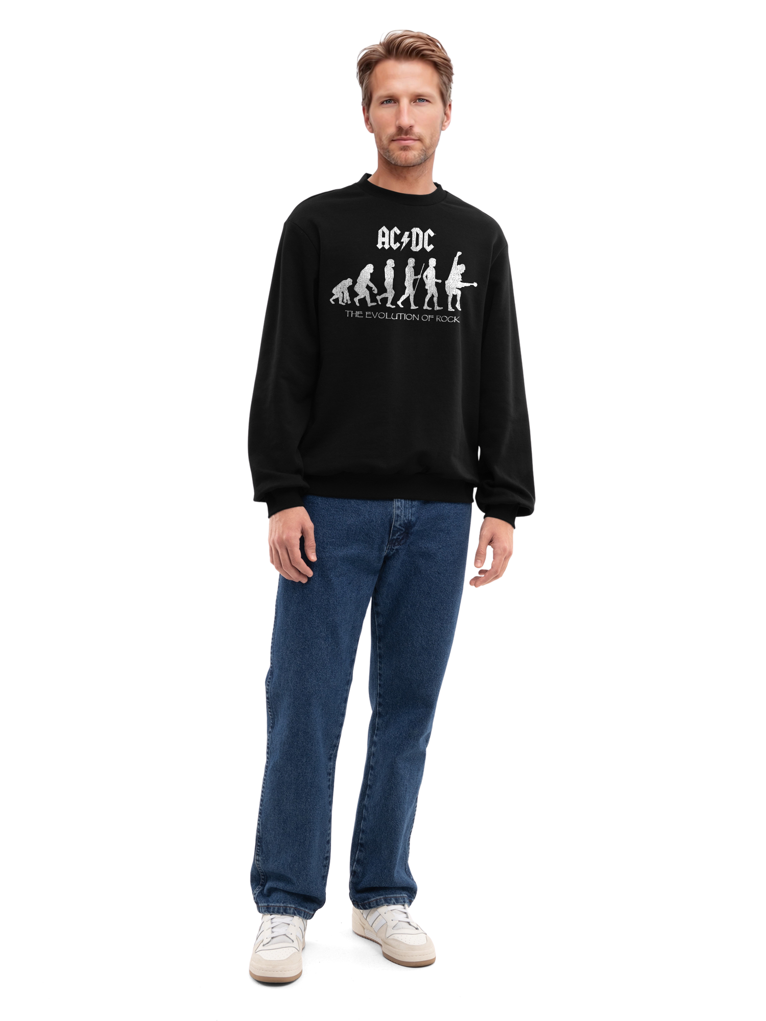 AC/DC Evolution Of Rock Organic Sweatshirt