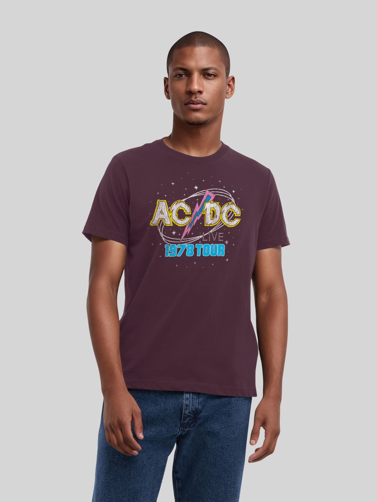 ACDC 1981 Live-Tour Herren T-Shirt