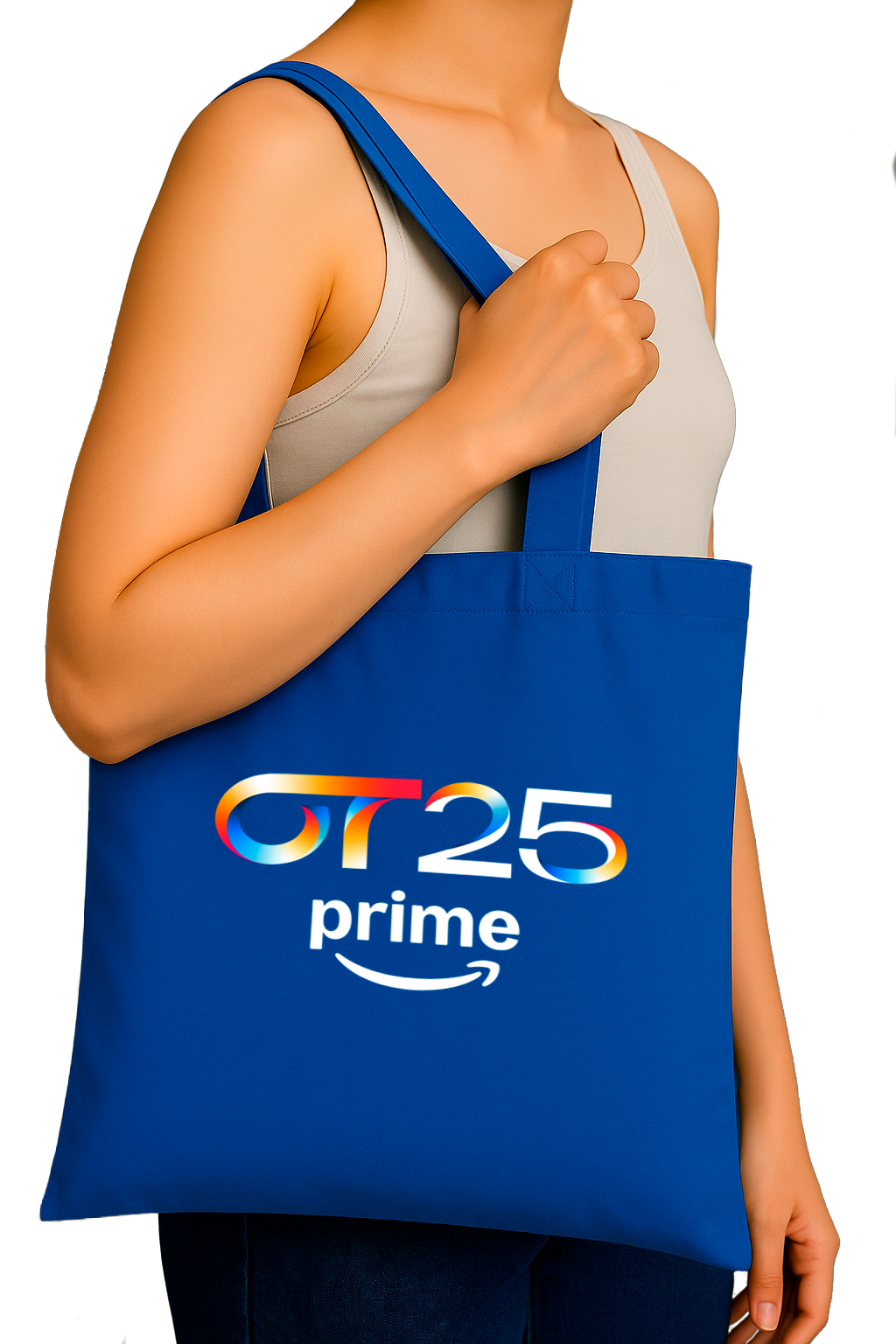 Logo Blanco avec sac pour la vie - poignées longues