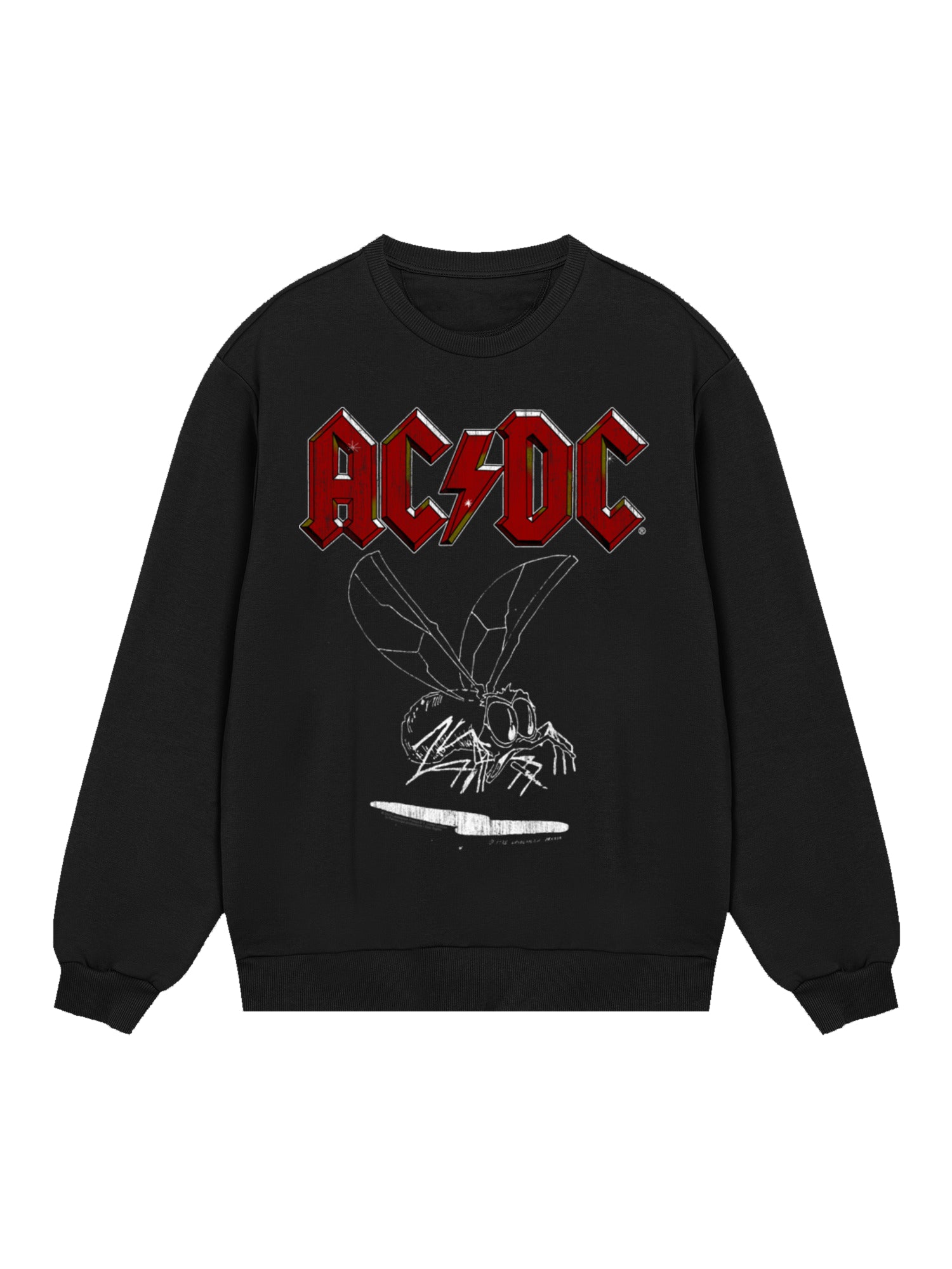 AC/DC Fly On The Wall 1985 Men's Organic Sweatshirt