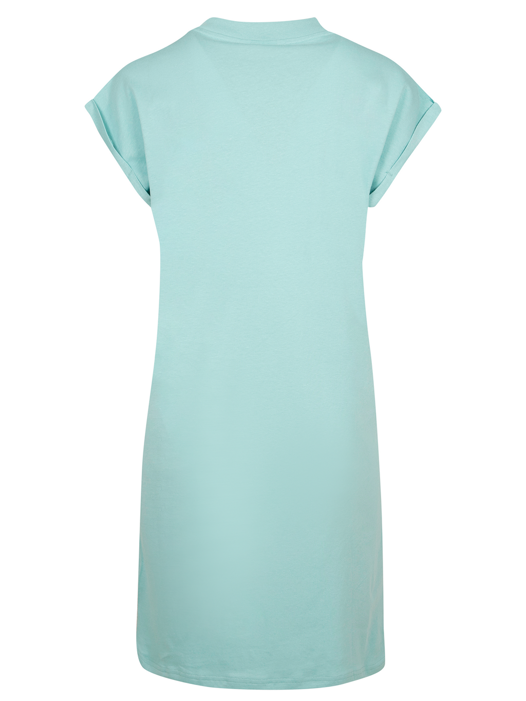 Abstrakt Damen Rollkragen T-Shirt Kleid