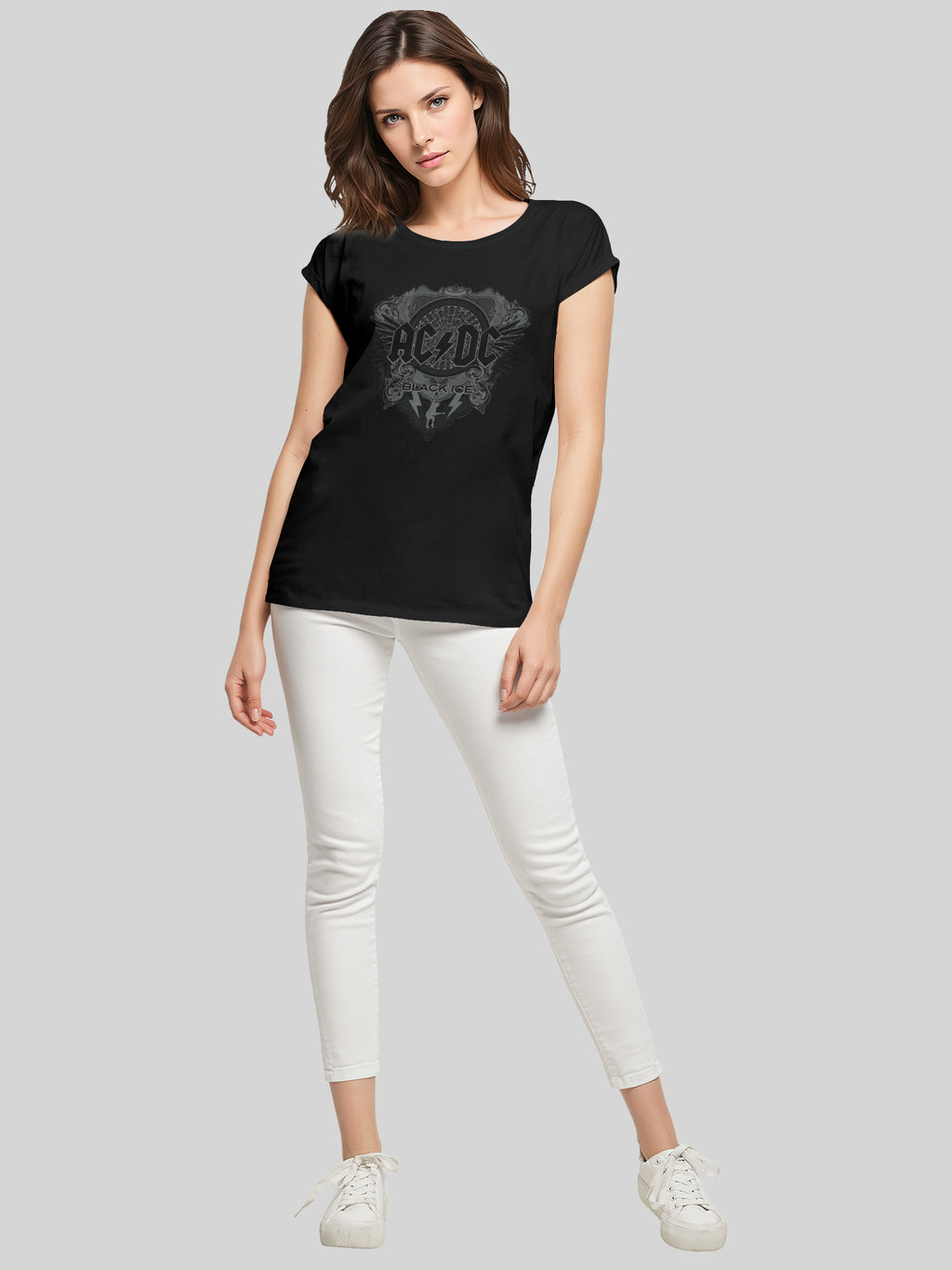 ACDC Black Ice Damen T-Shirt