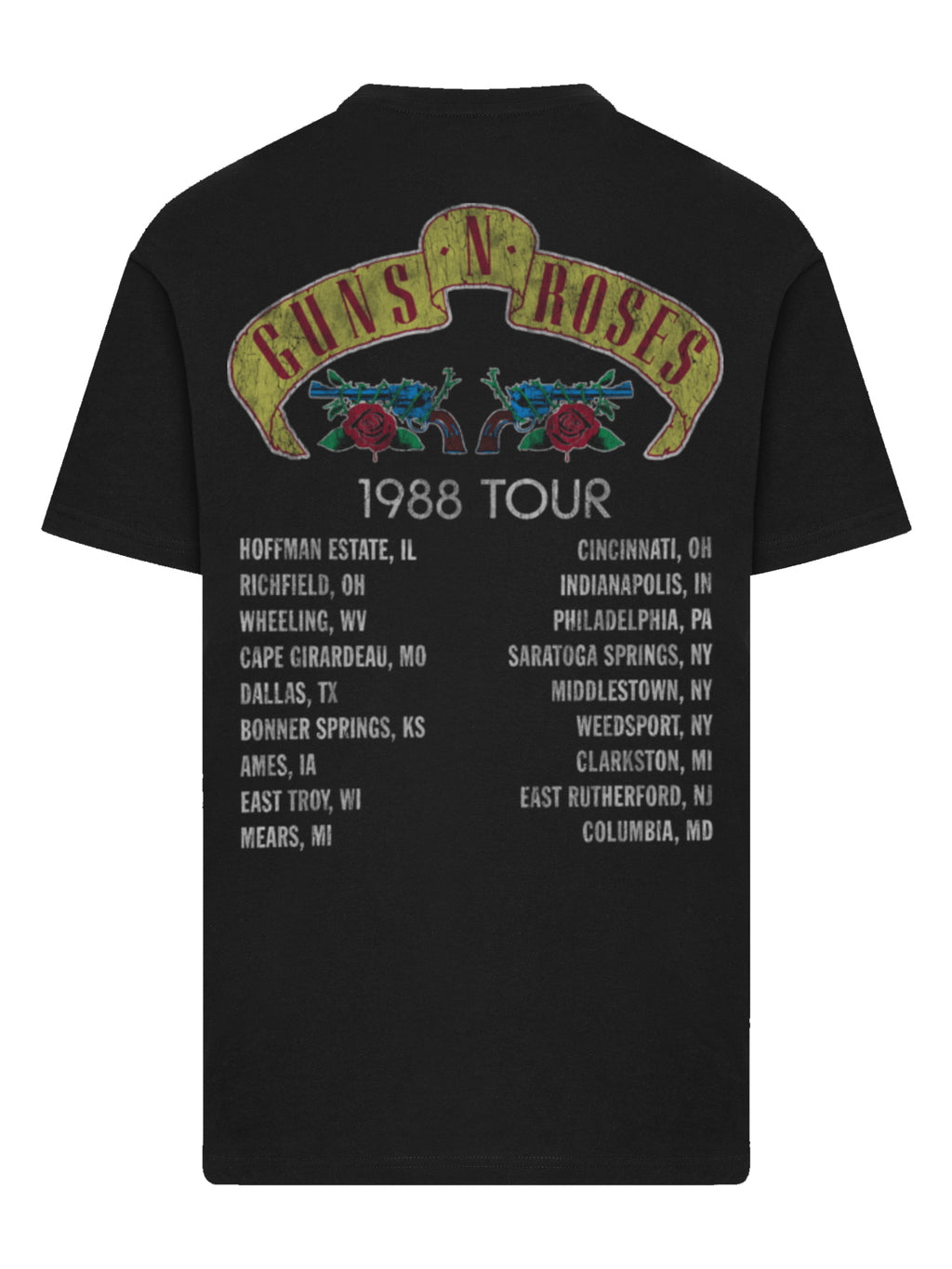 Guns N' Roses 1988 Tour T-Shirt