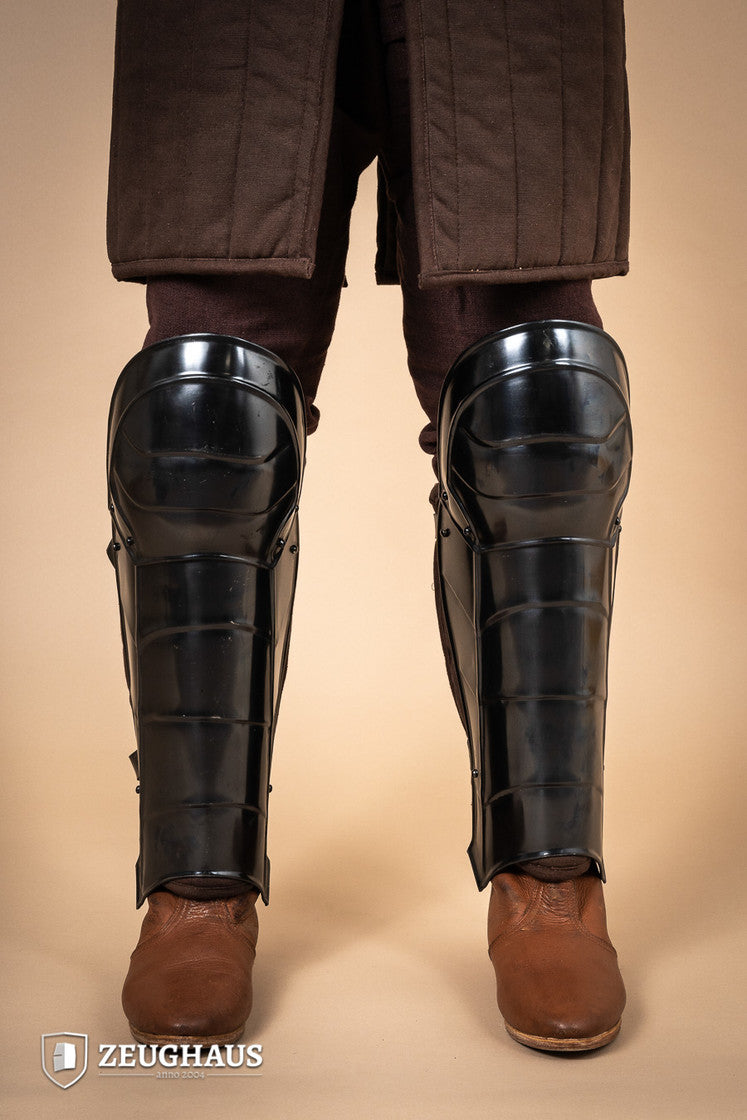 Beinschienen Champion Brüniert