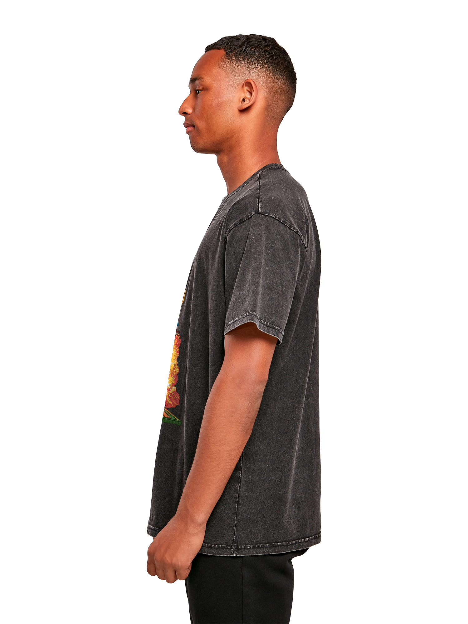 Missile Command Hanger Atari Retro Gaming Acid Washed Oversize T-Shirt