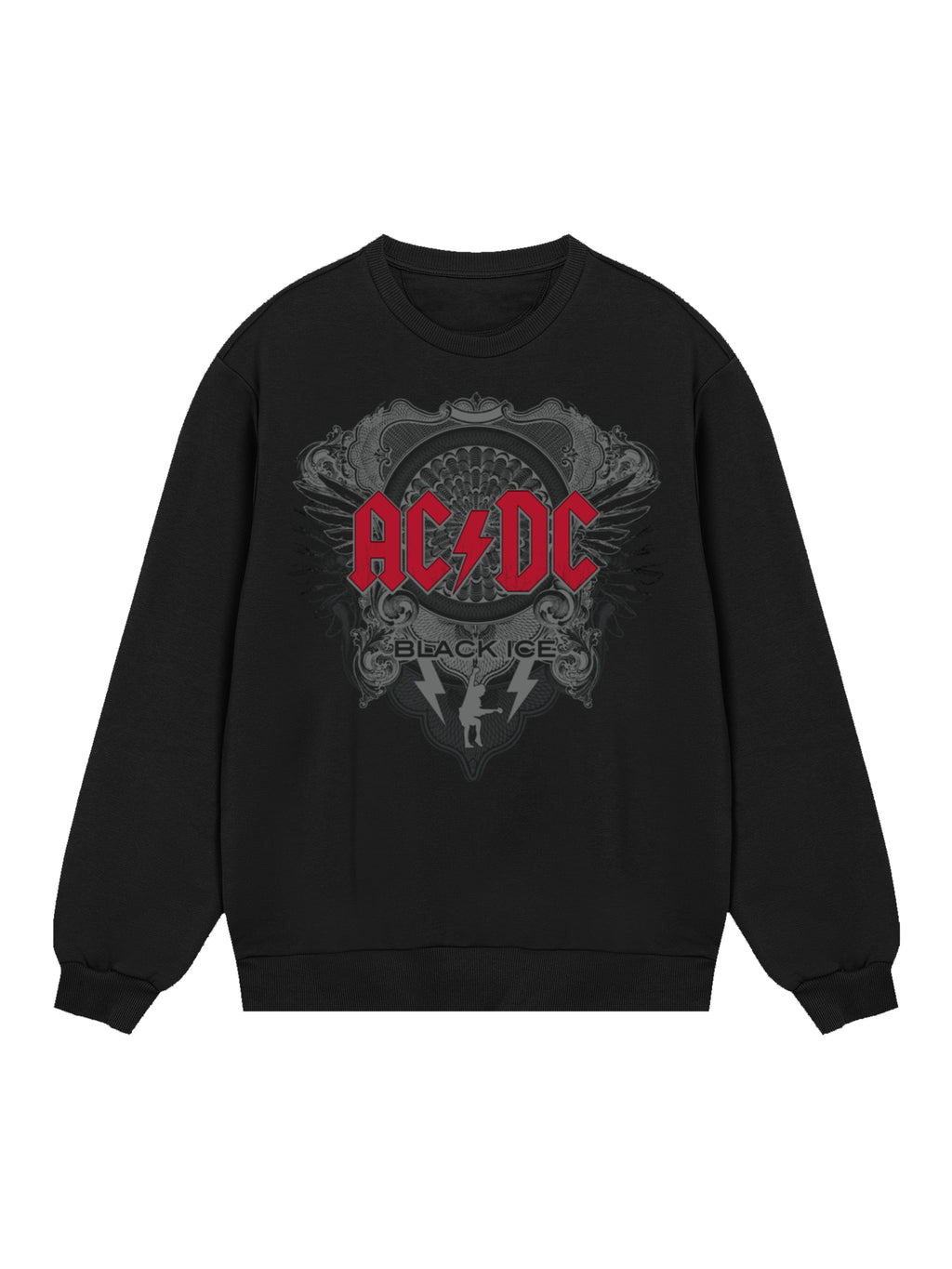 AC/DC Black Ice Men's Organic Sweatshirt