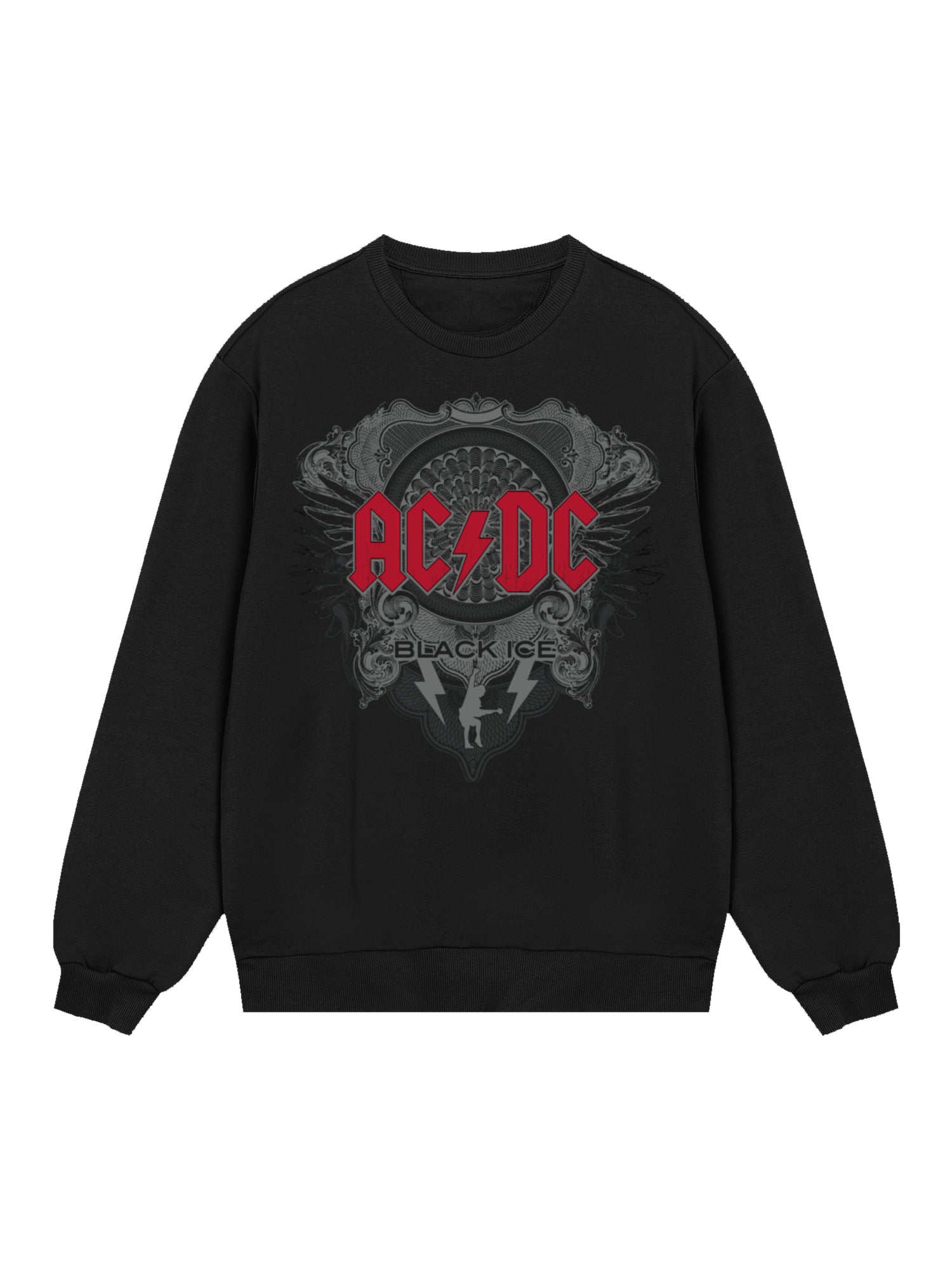 AC/DC Black Ice Men's Organic Sweatshirt