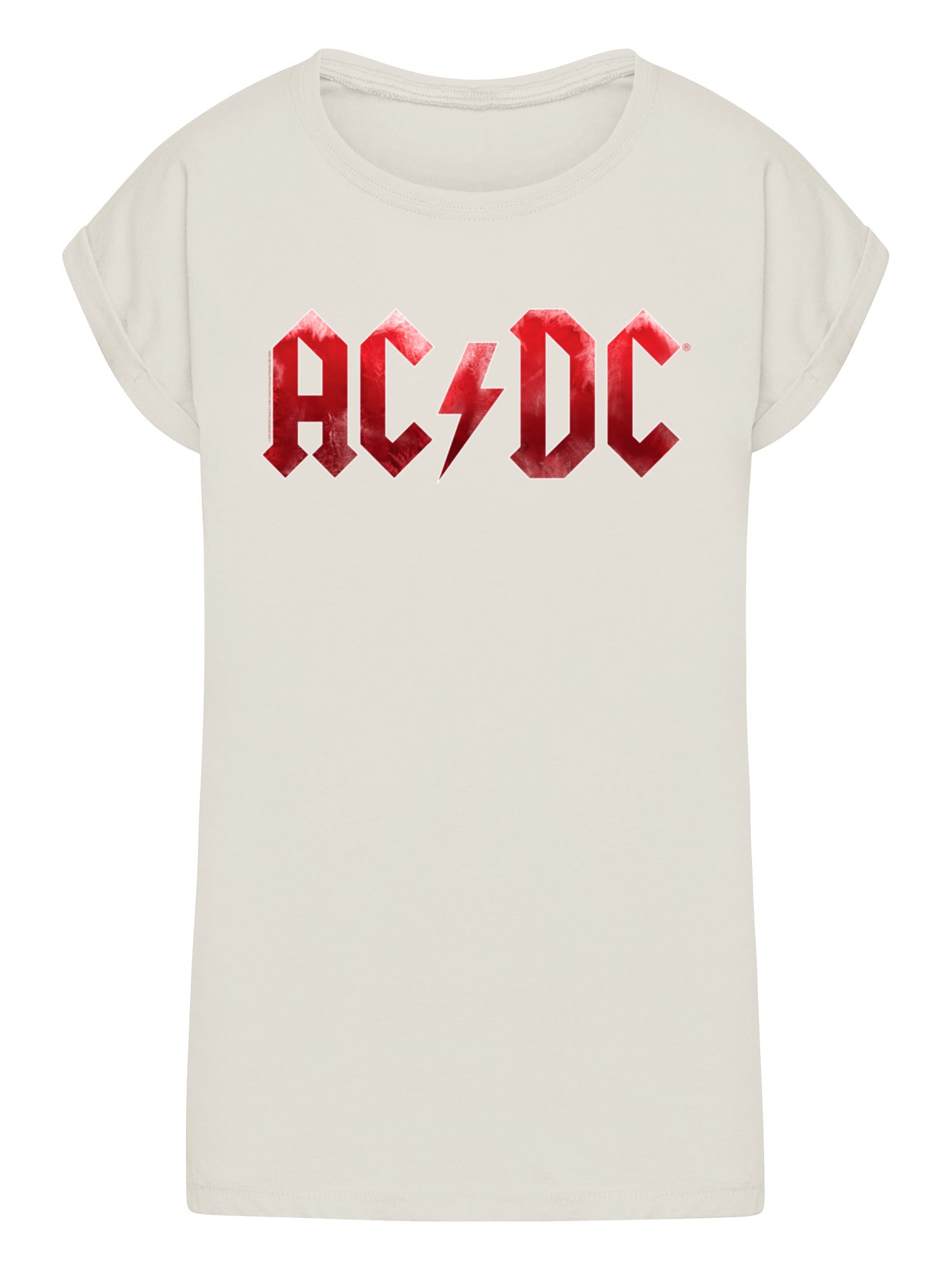 ACDC Red Ice Logo Damen T-Shirt