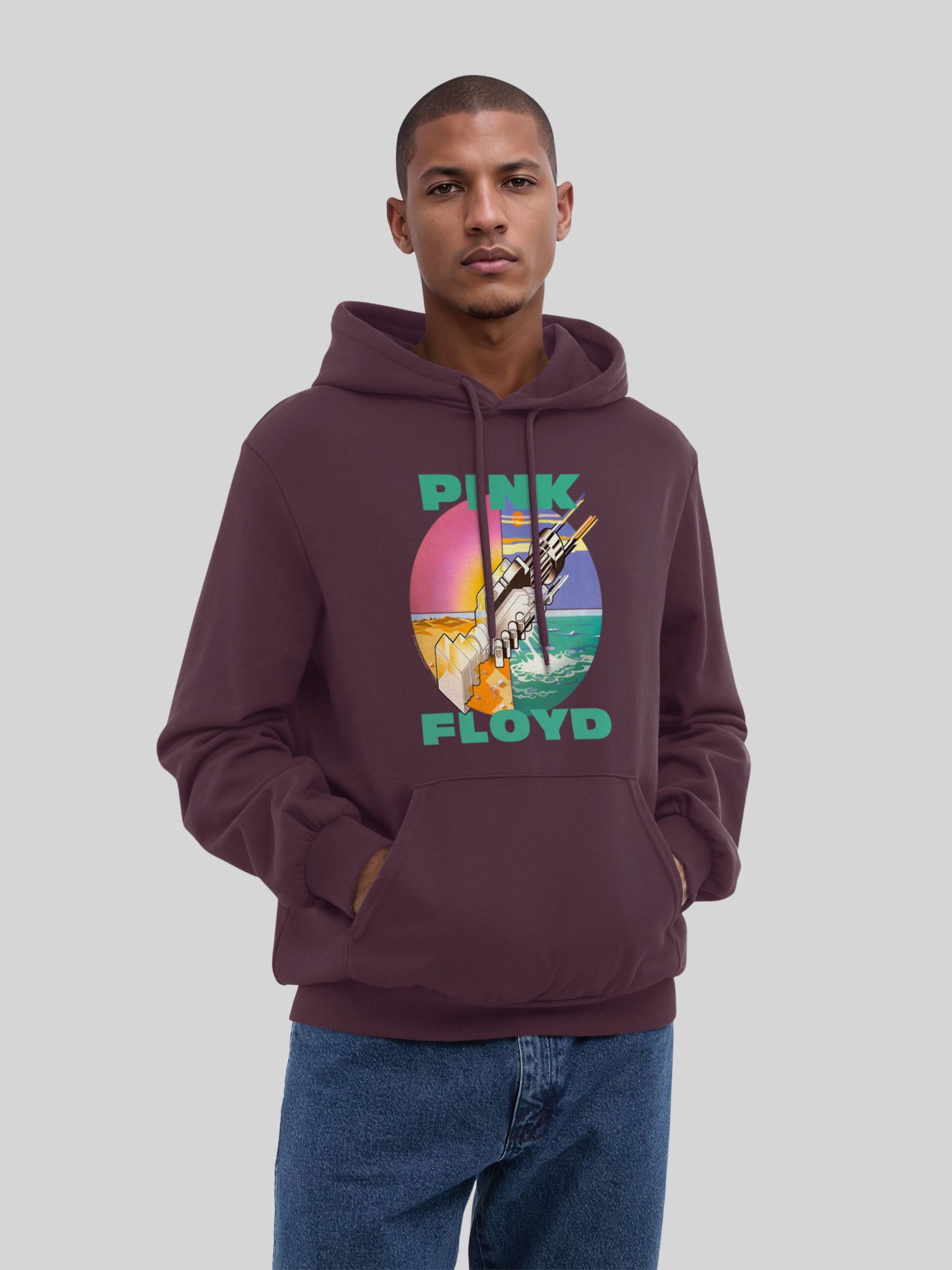 Pink Floyd Wish You Were Here Men's Organic Hoodie