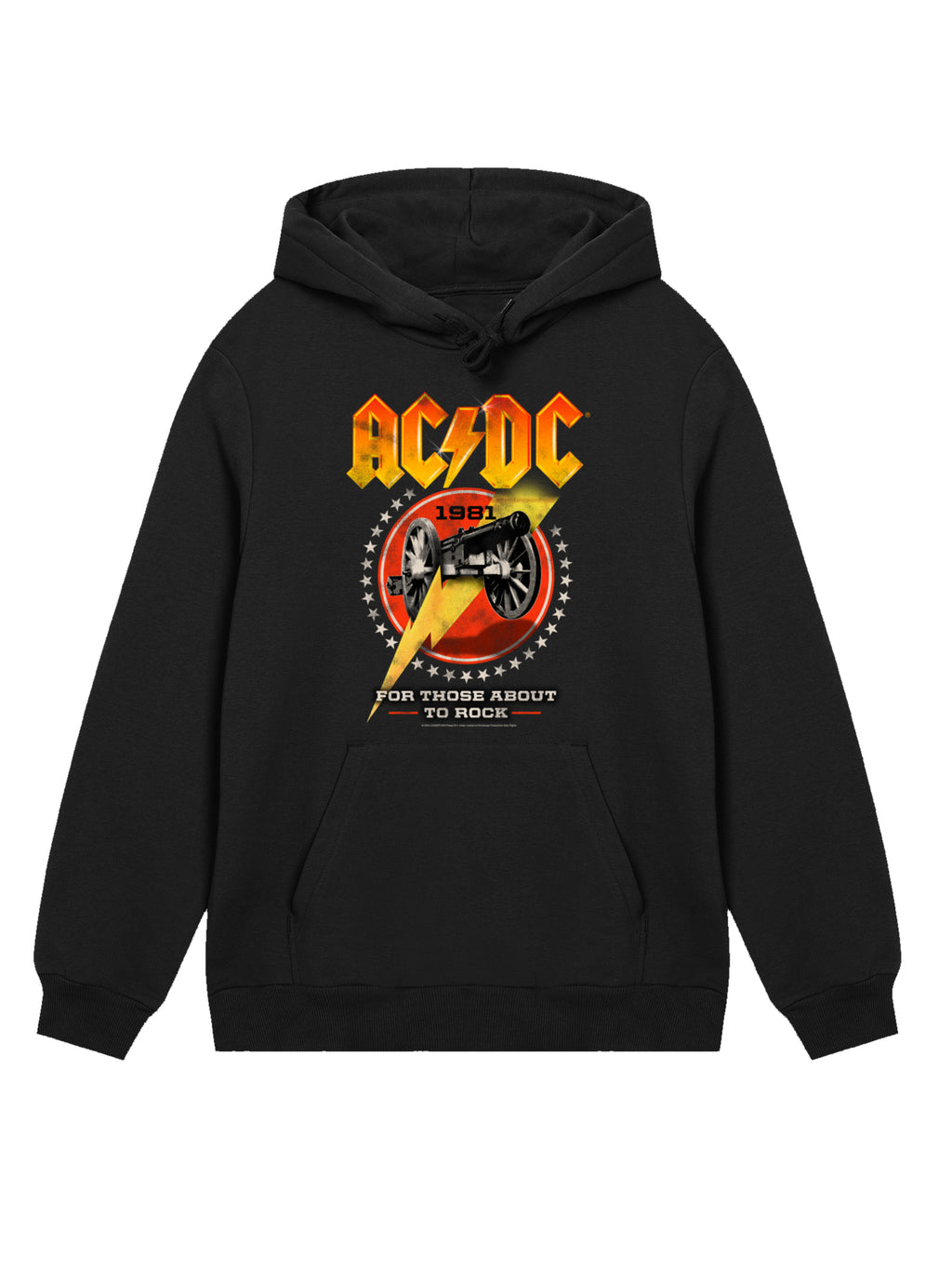 AC/DC For Those About To Rock 1981 Men's Organic Hoodie