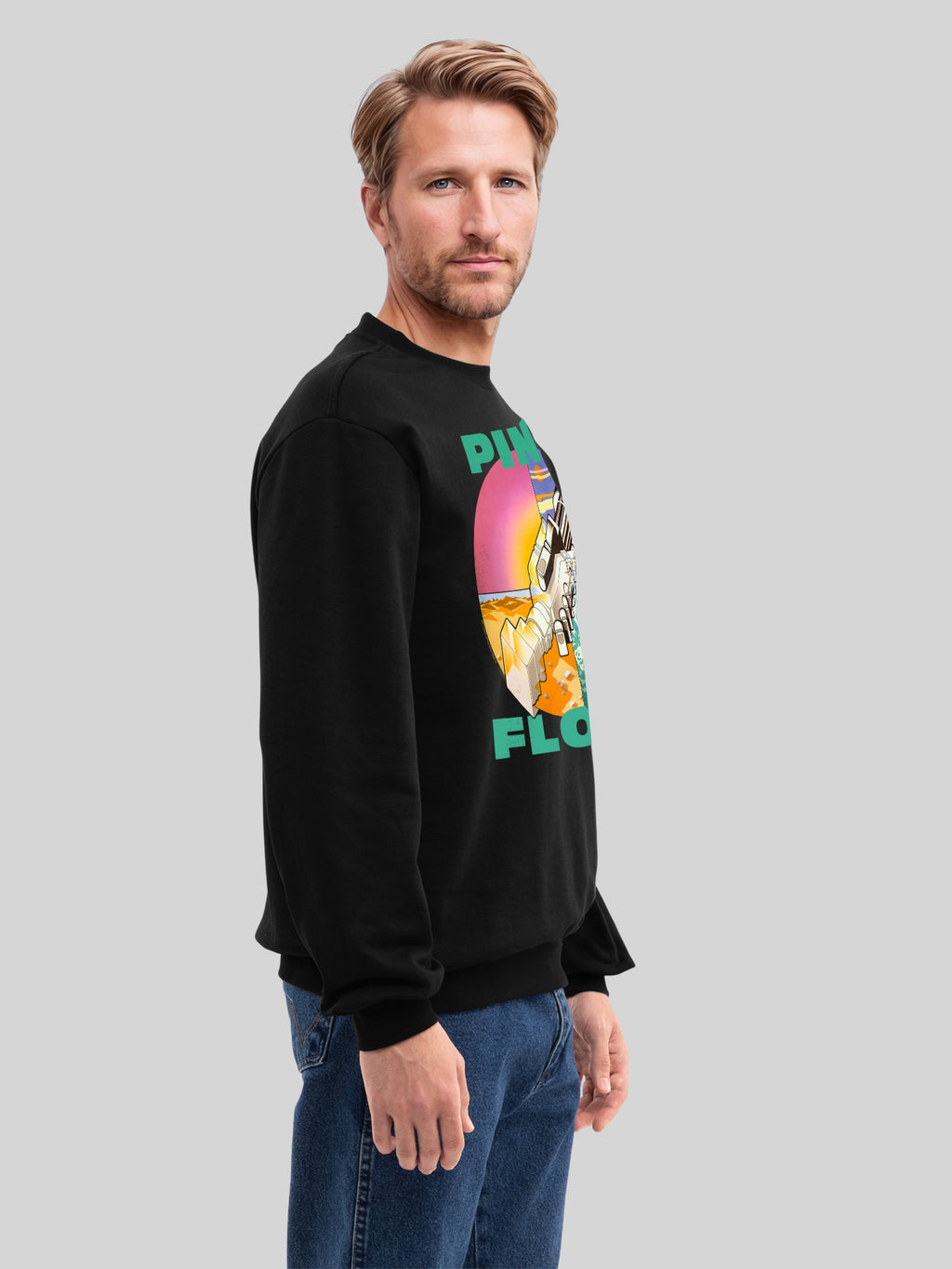 Pink Floyd Wish You Were Here Men's Organic Sweatshirt