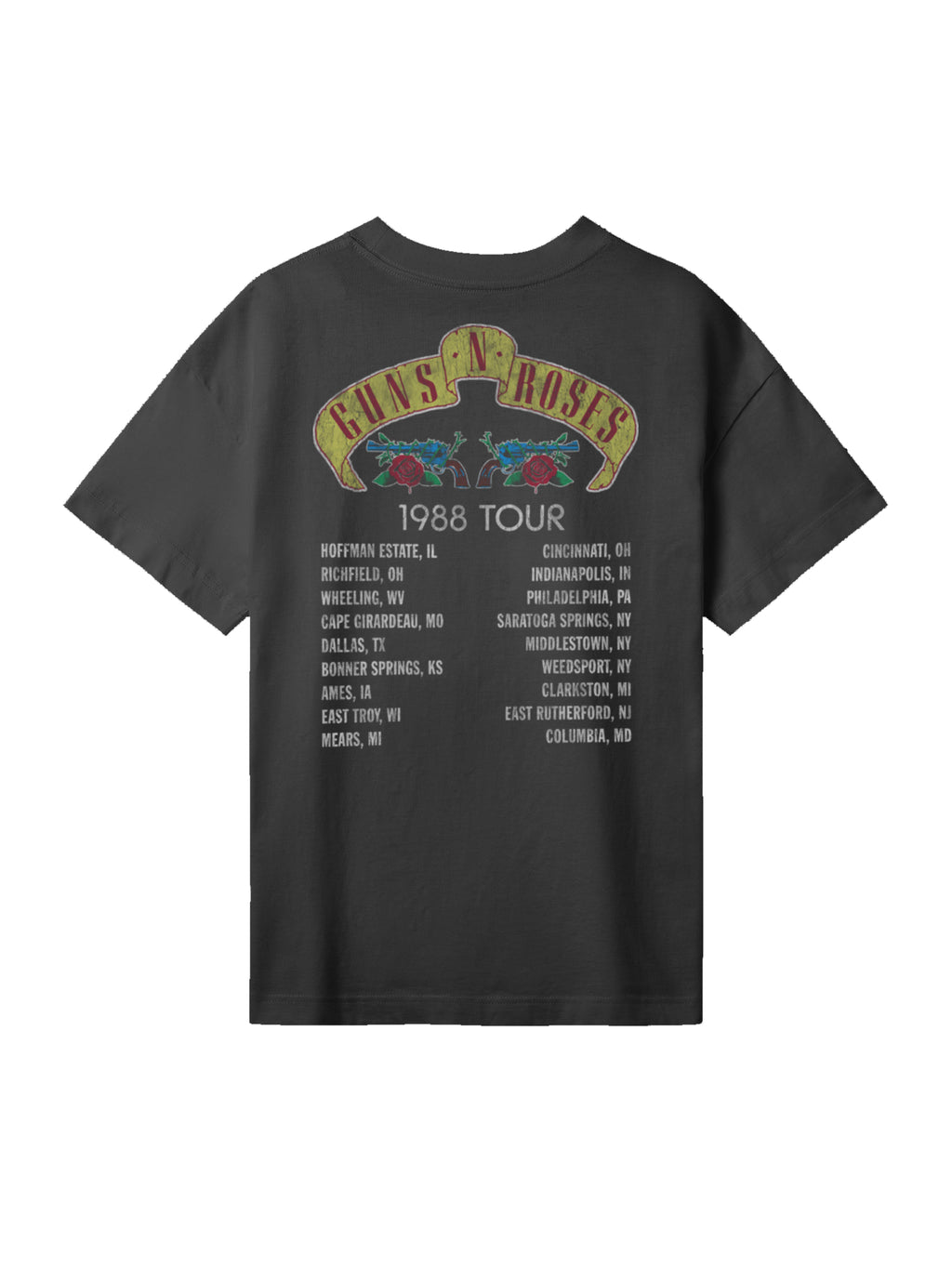 Guns N' Roses 1988 Tour | Womens Oversized T-Shirt