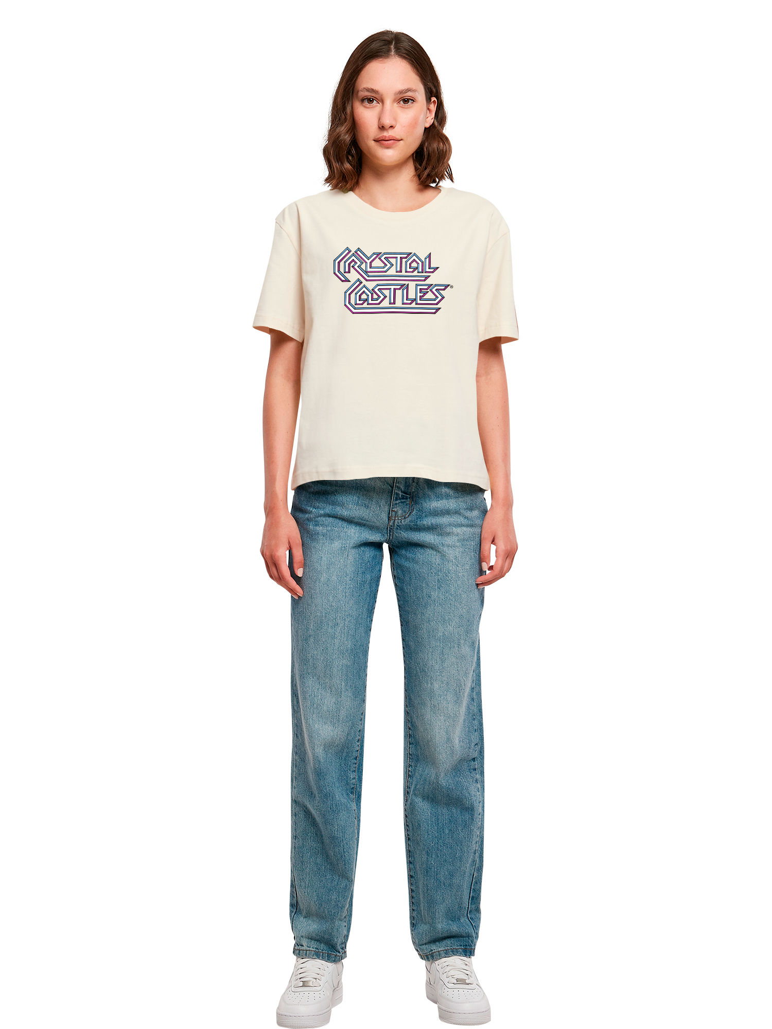 Atari Crystal Castles Retro Gaming und Atari Crystal Castles Bär Damen Alltags-T-Shirt